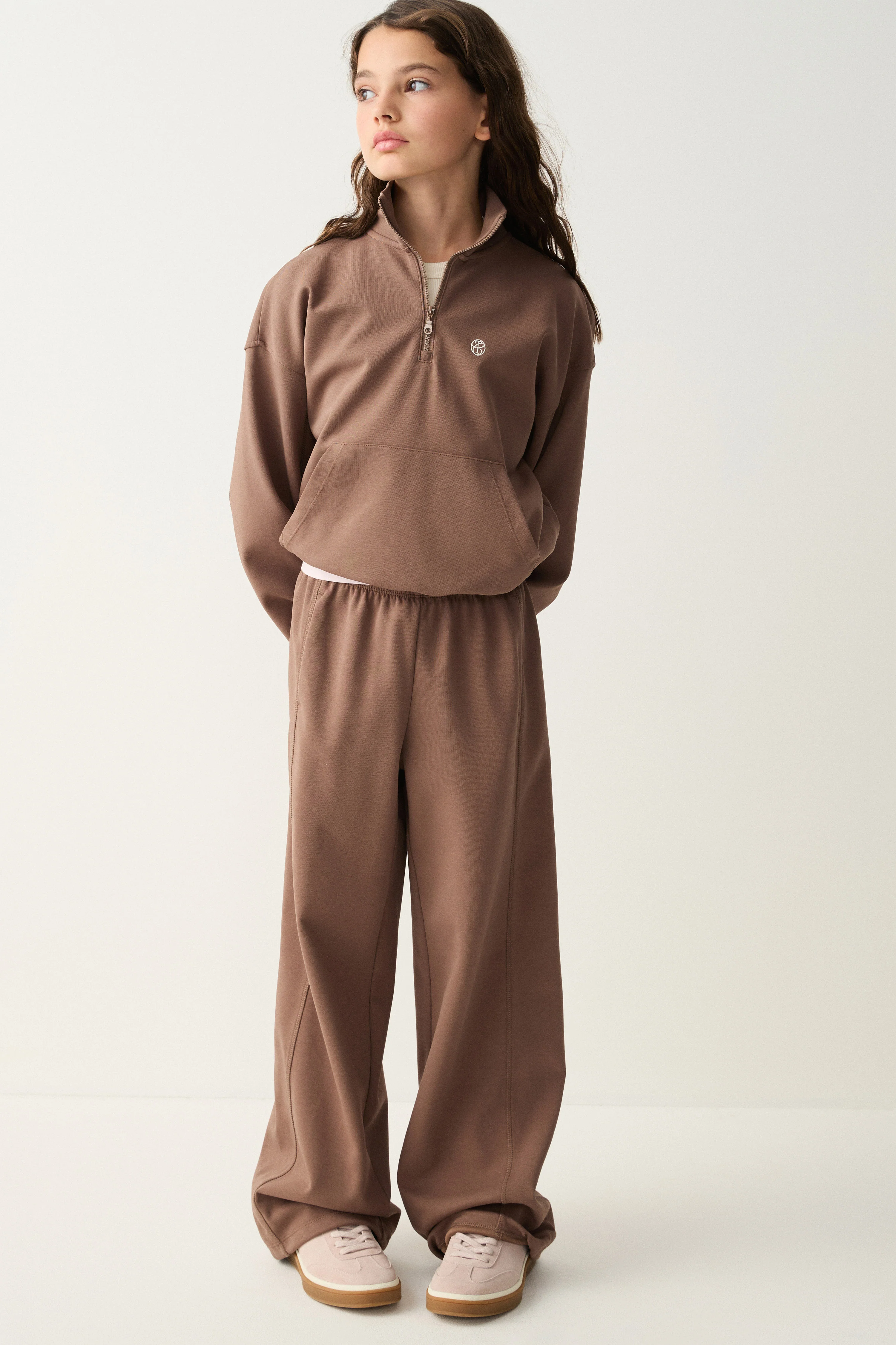 INTERLOCK ZIP-TOP SWEATSHIRT - Image 2