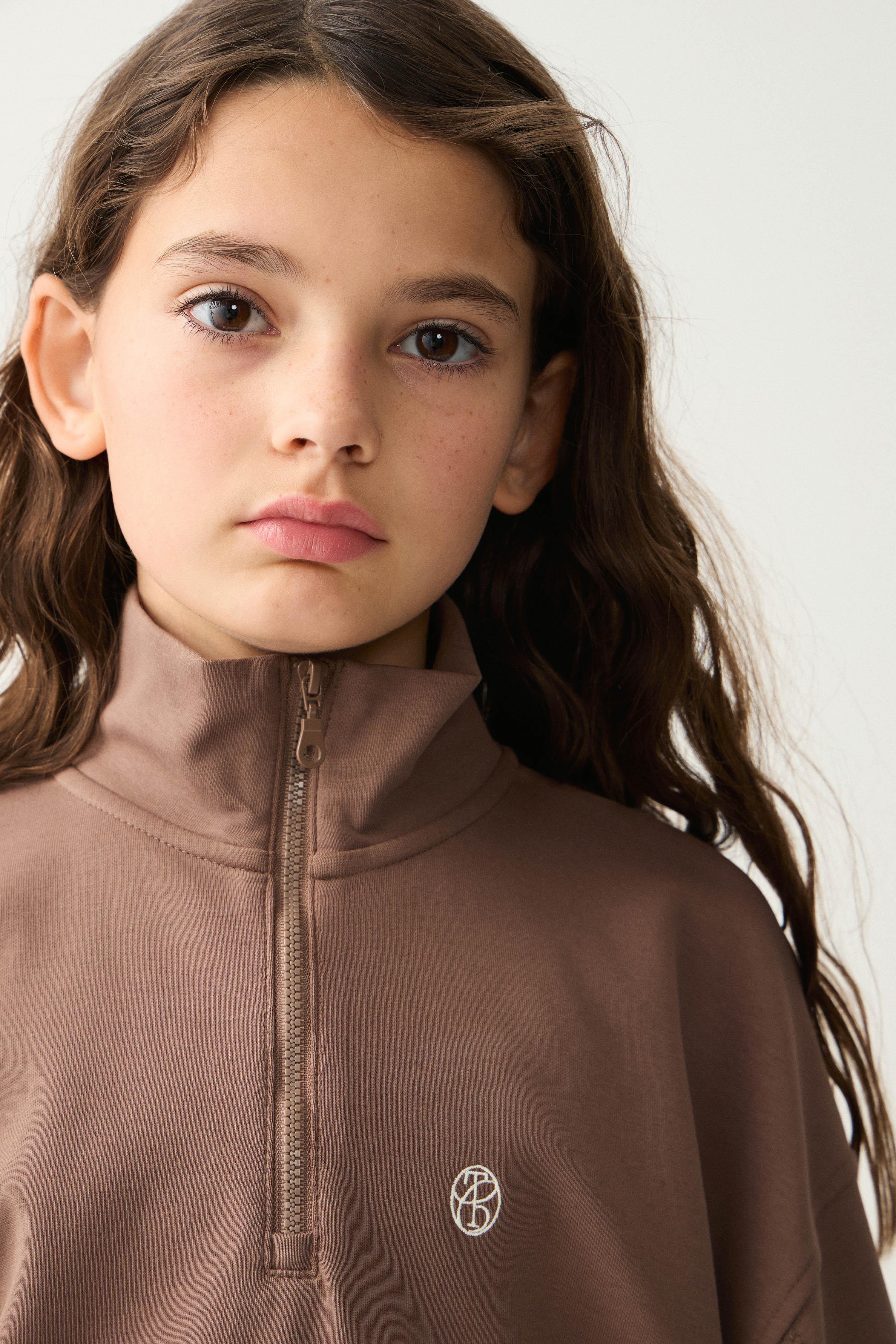 INTERLOCK ZIP-TOP SWEATSHIRT - Image 3