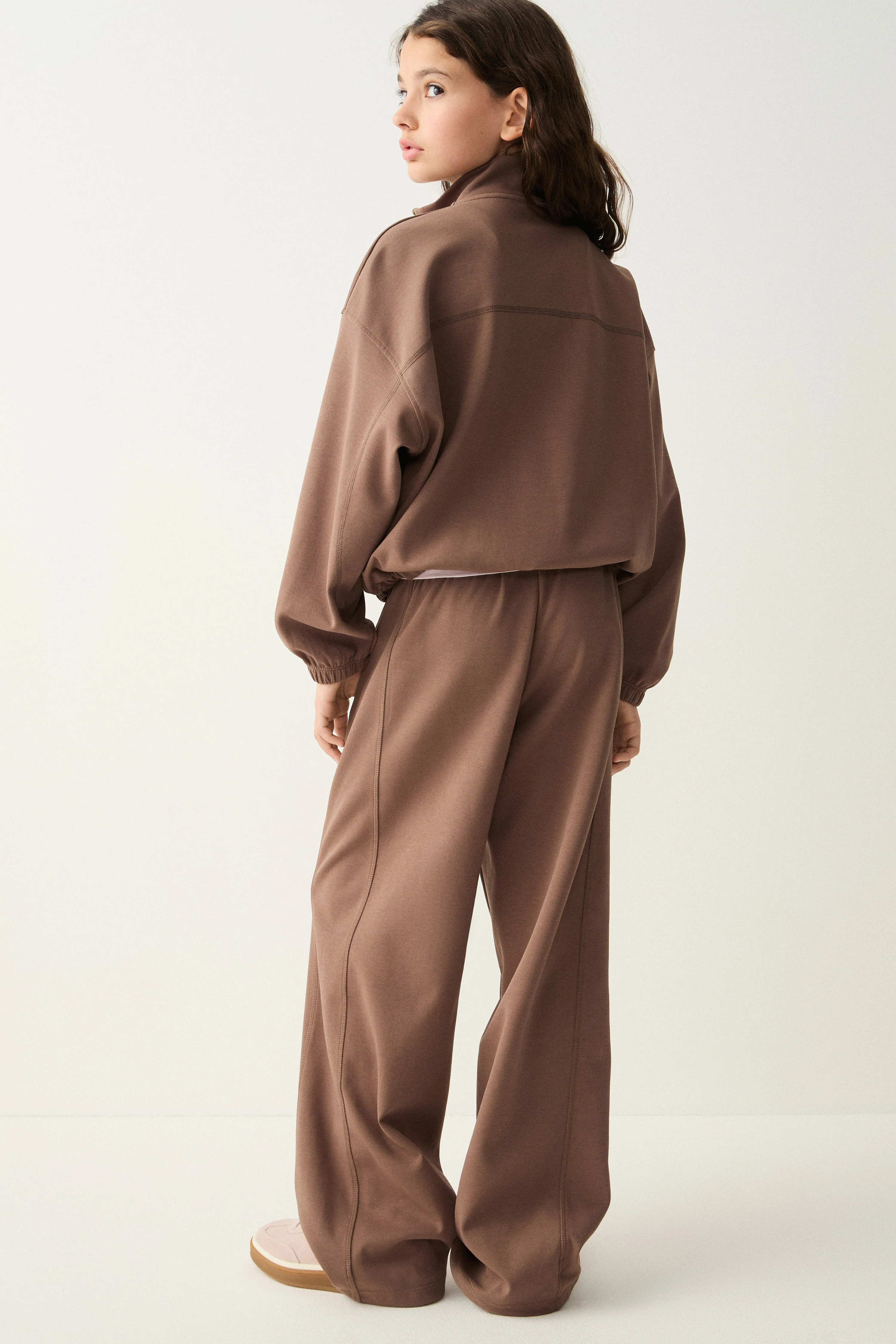INTERLOCK ZIP-TOP SWEATSHIRT - Image 4