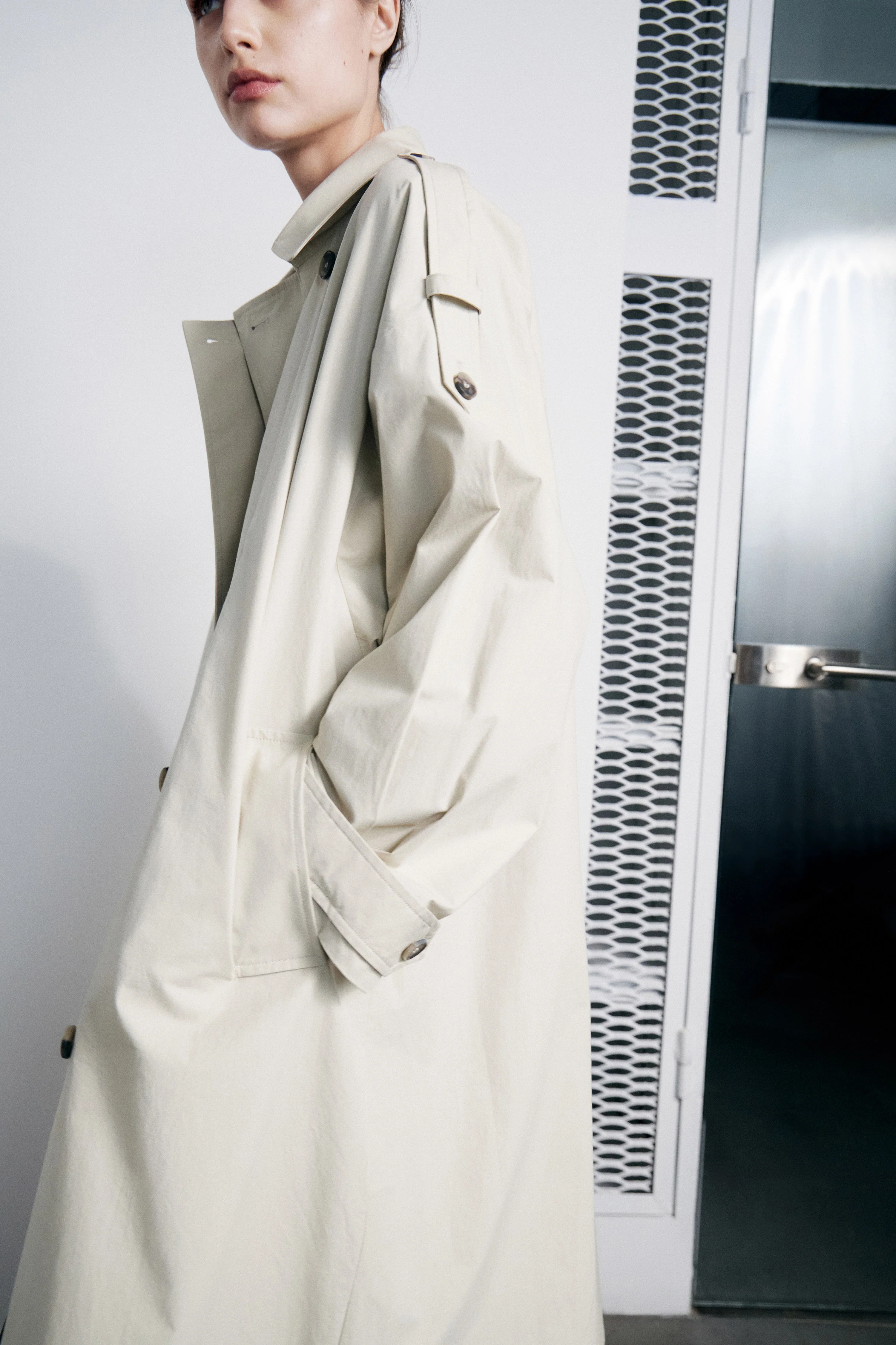 WATER-REPELLENT RAINCOAT - Image 4