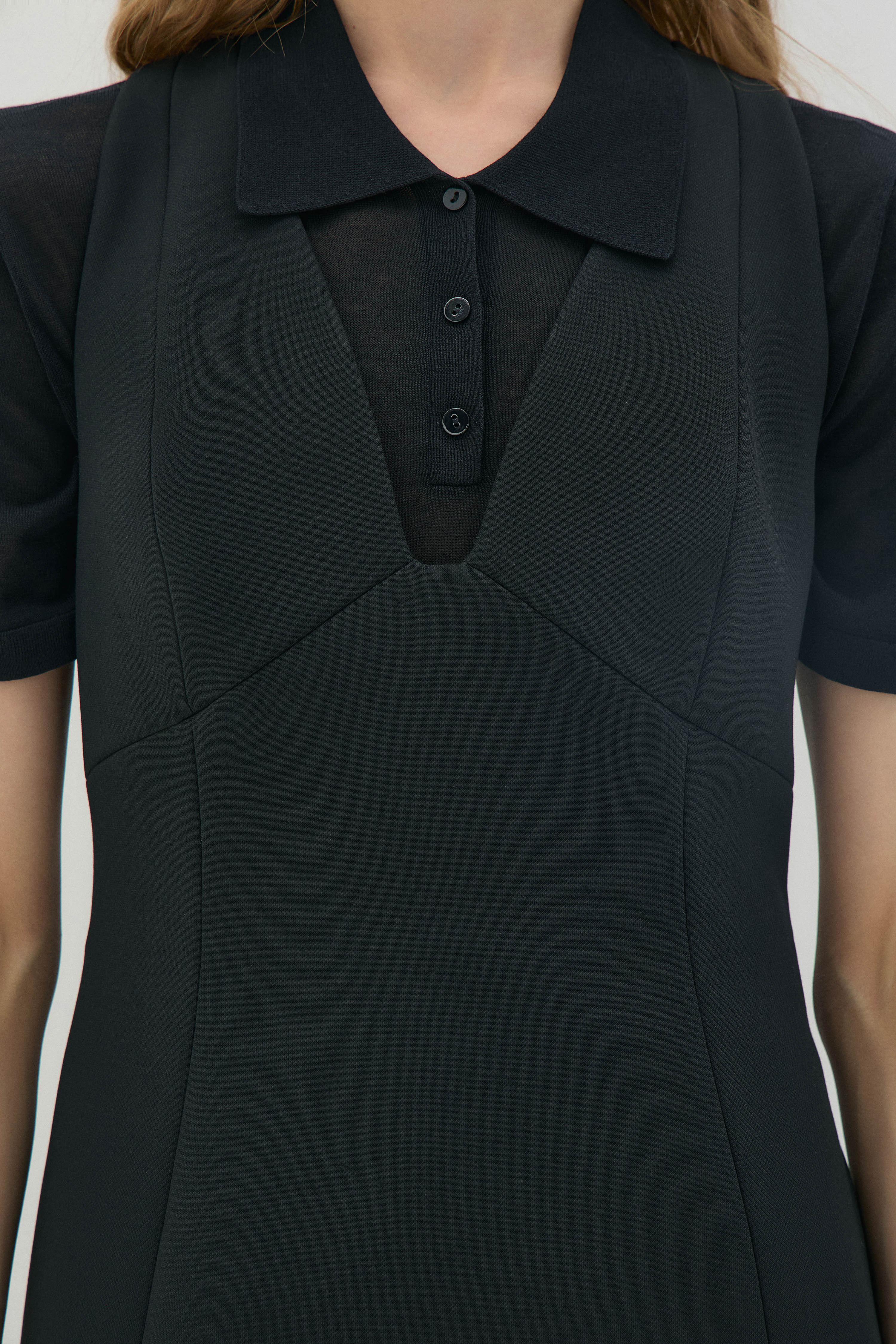 FITTED MINI DRESS - Image 4