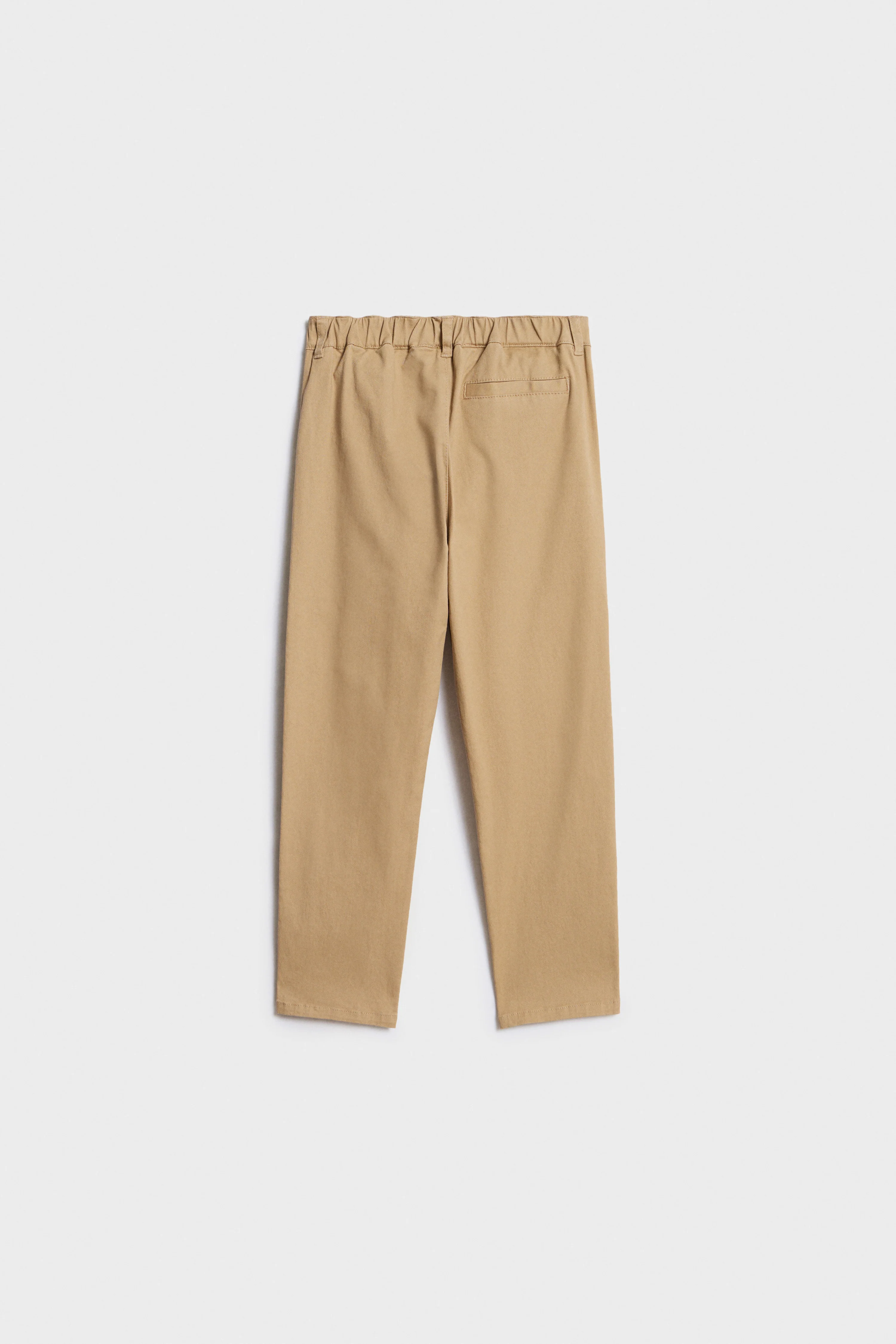 STRAIGHT-FIT COTTON PANTS - Image 4