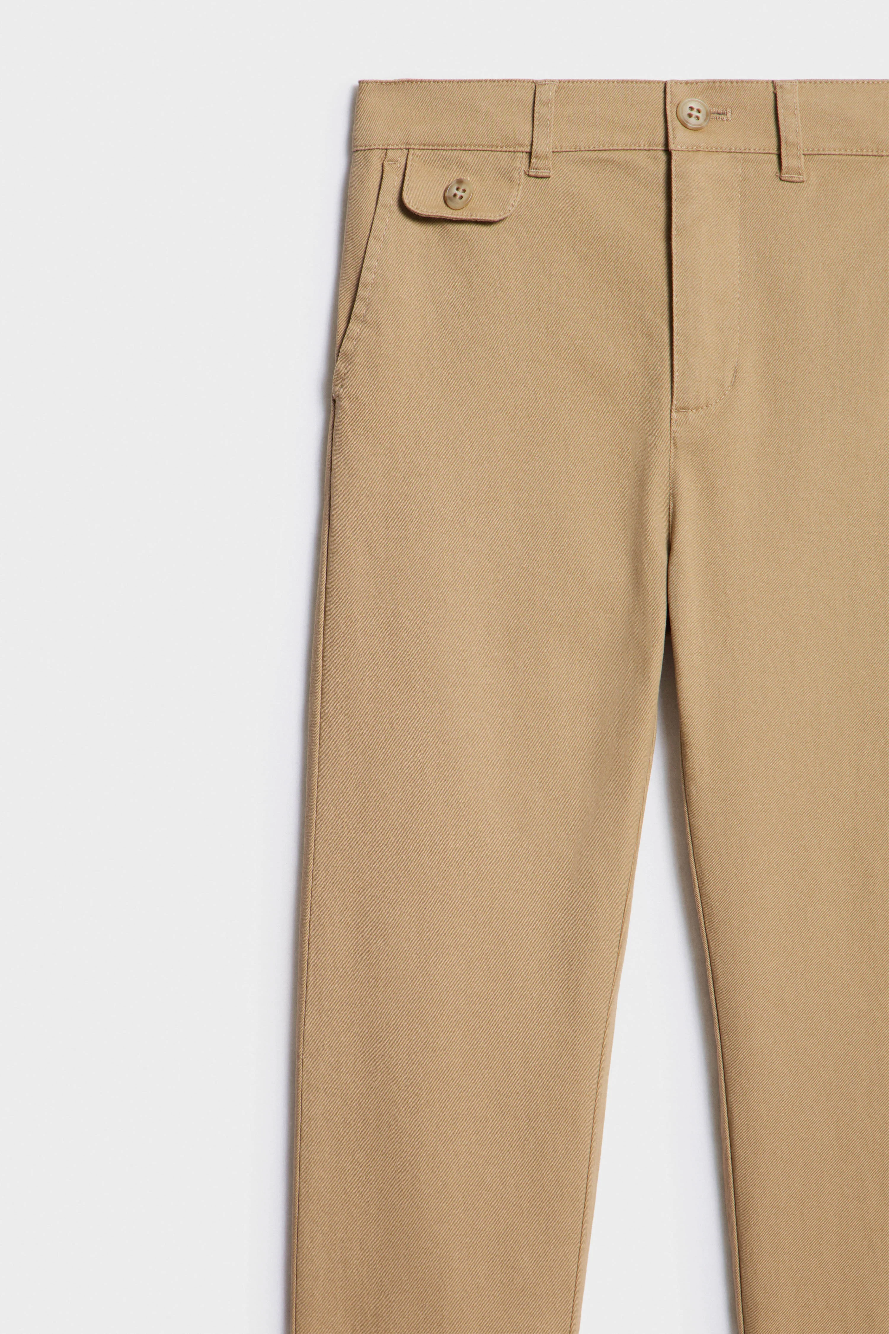 STRAIGHT-FIT COTTON PANTS - Image 5