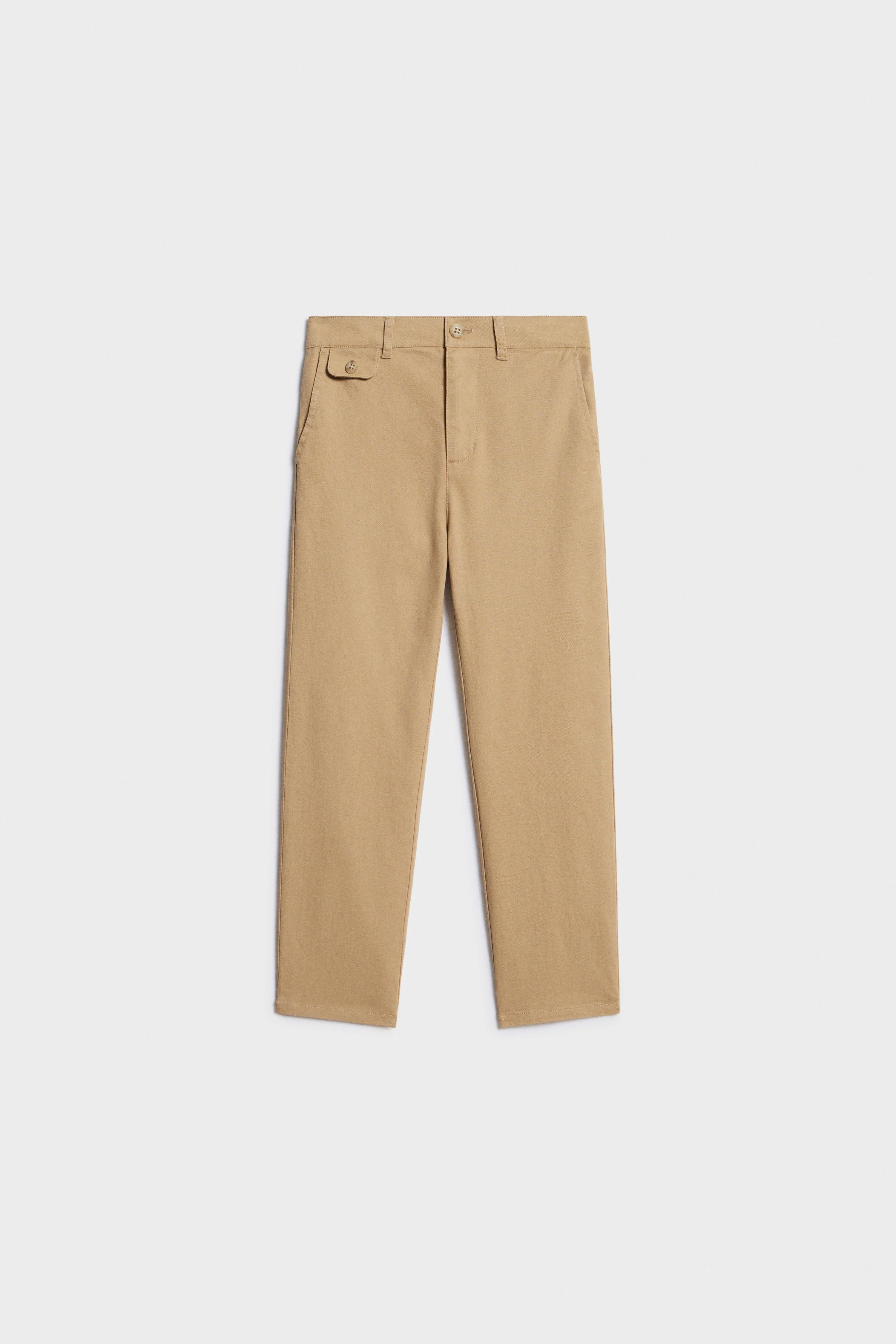 STRAIGHT-FIT COTTON PANTS - Image 6