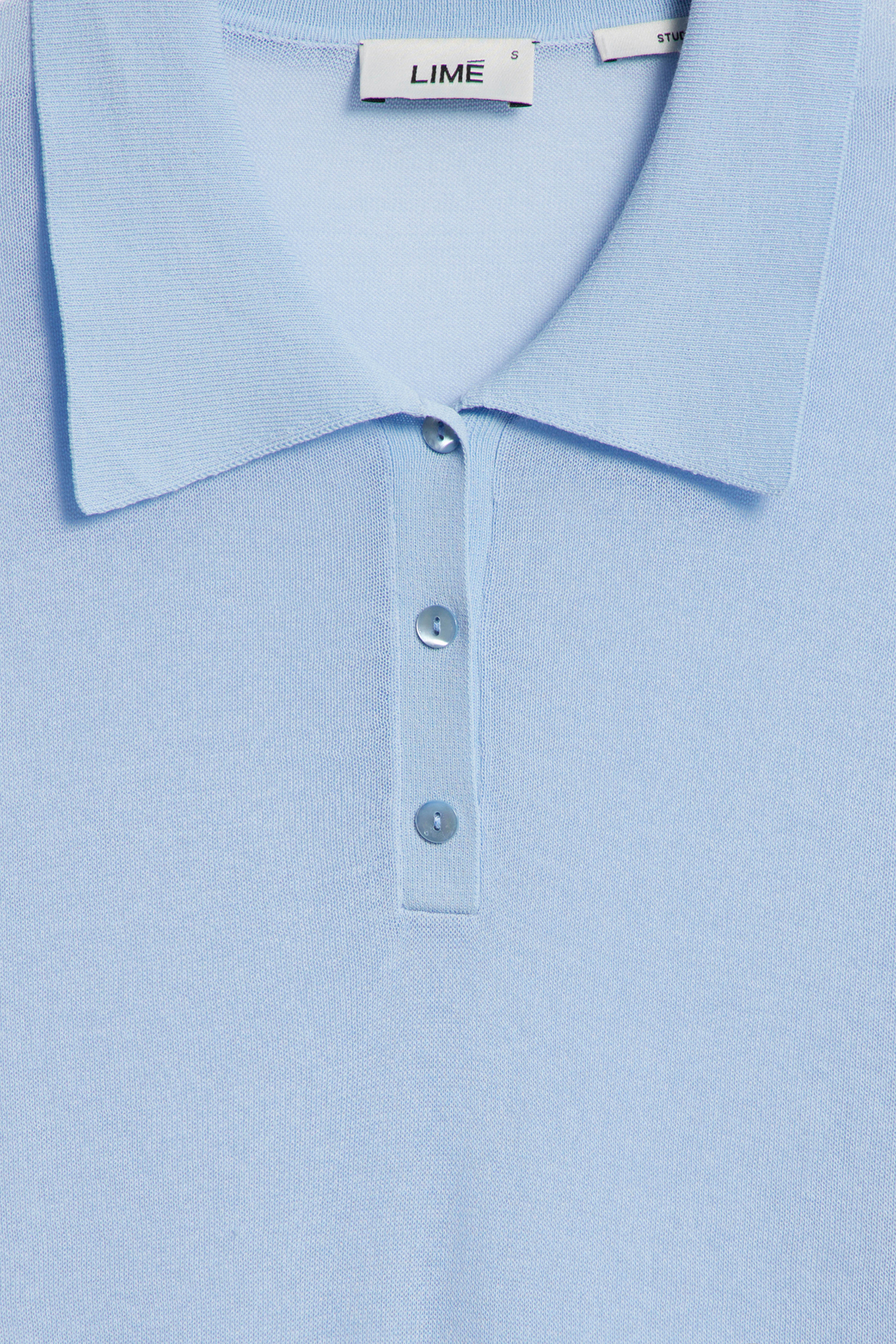 FINE-KNIT POLO SWEATER - Image 6