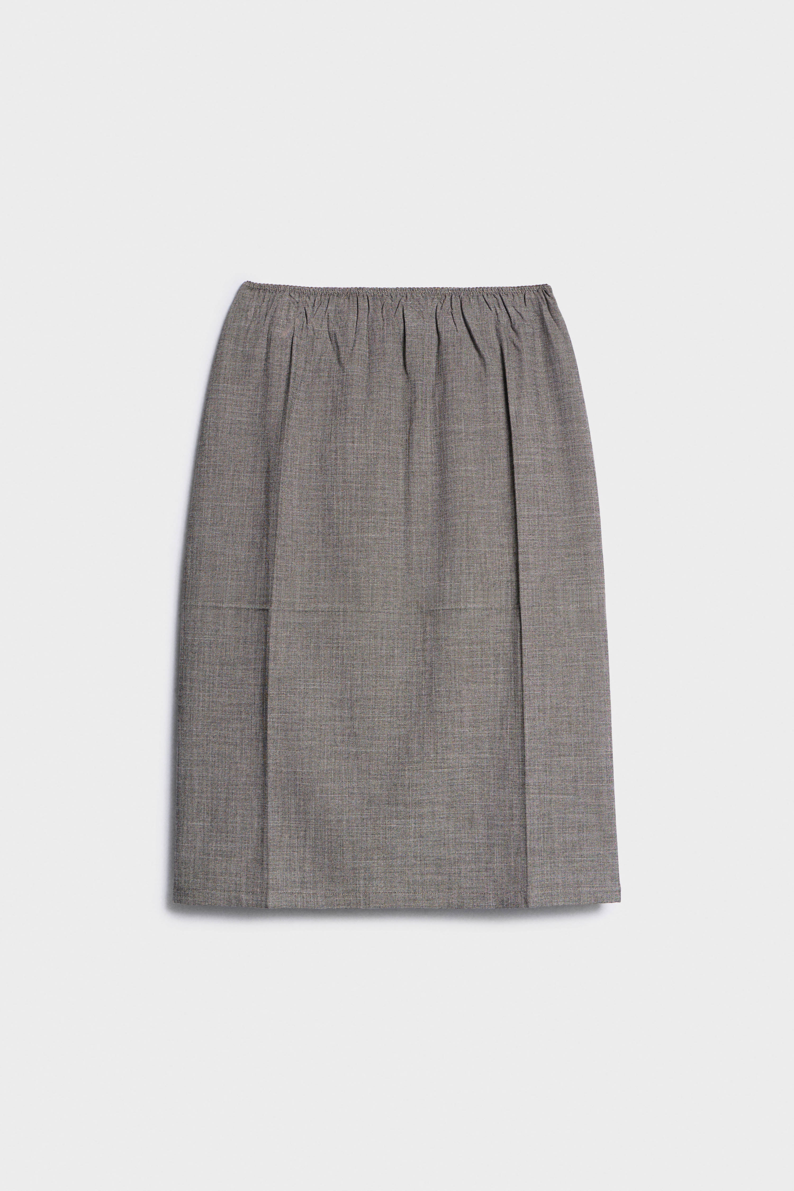 PICOT-TRIMMED MIDI SKIRT - Image 5