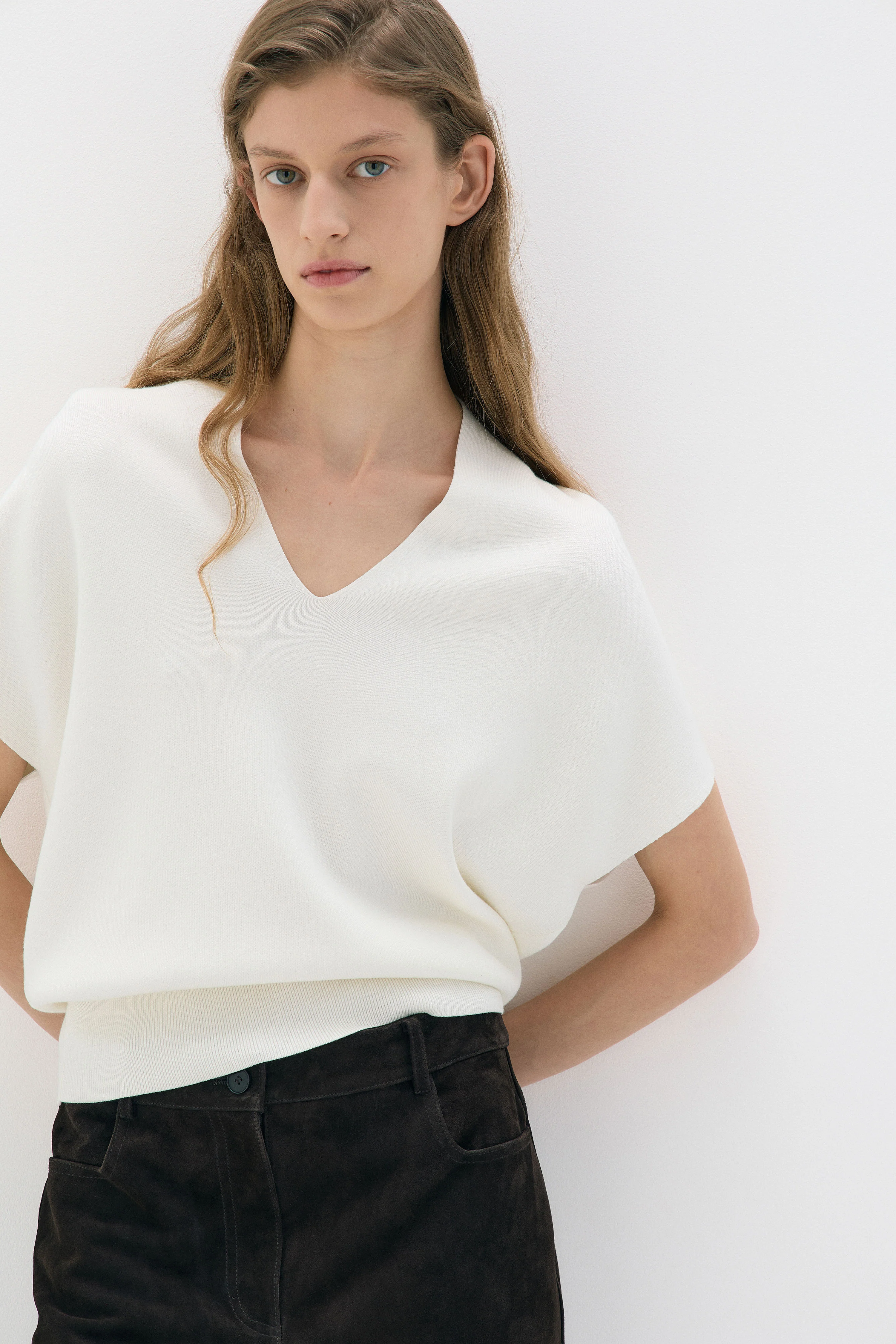LYOCELL-COTTON-SILK SWEATER