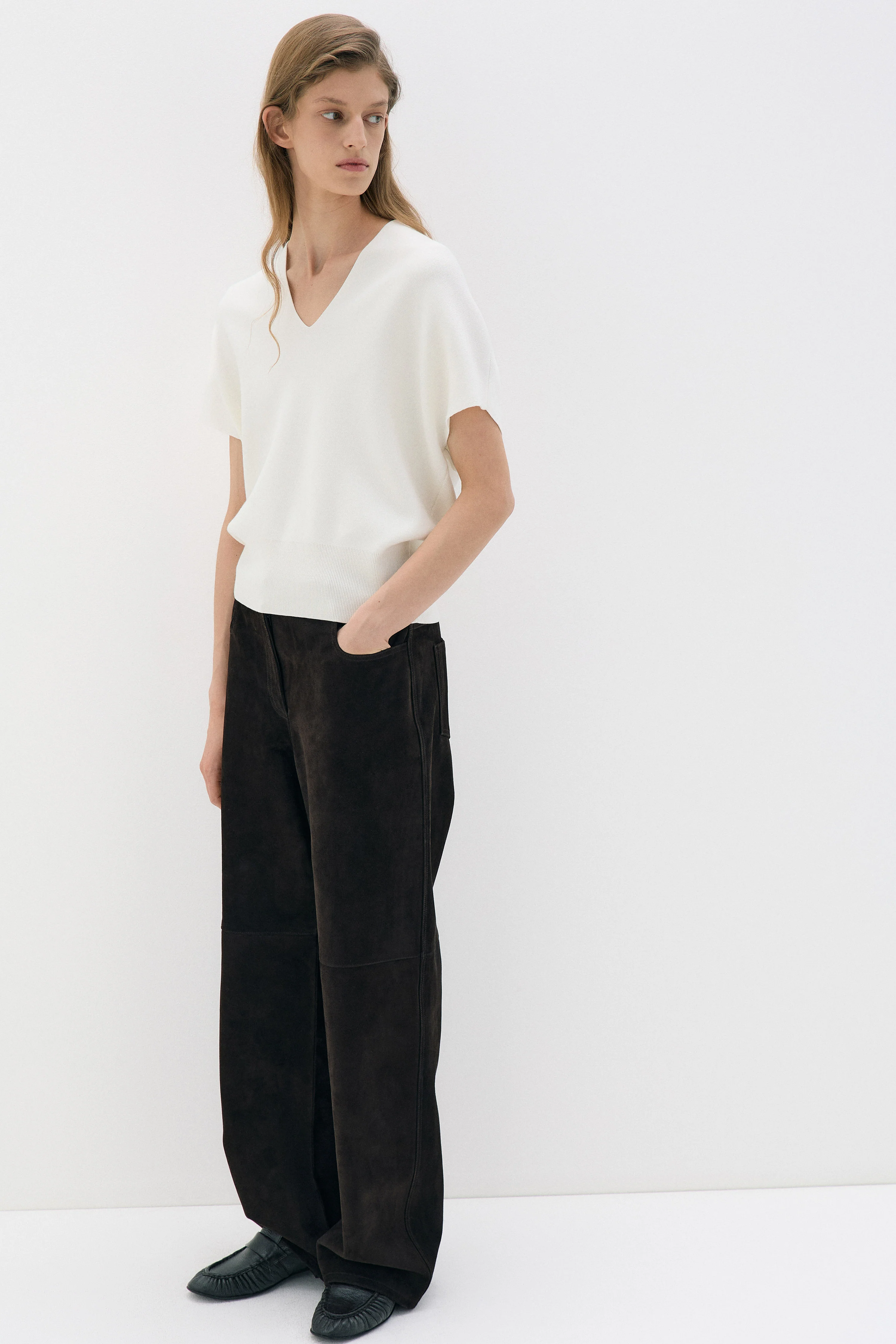 LYOCELL-COTTON-SILK SWEATER - Image 2