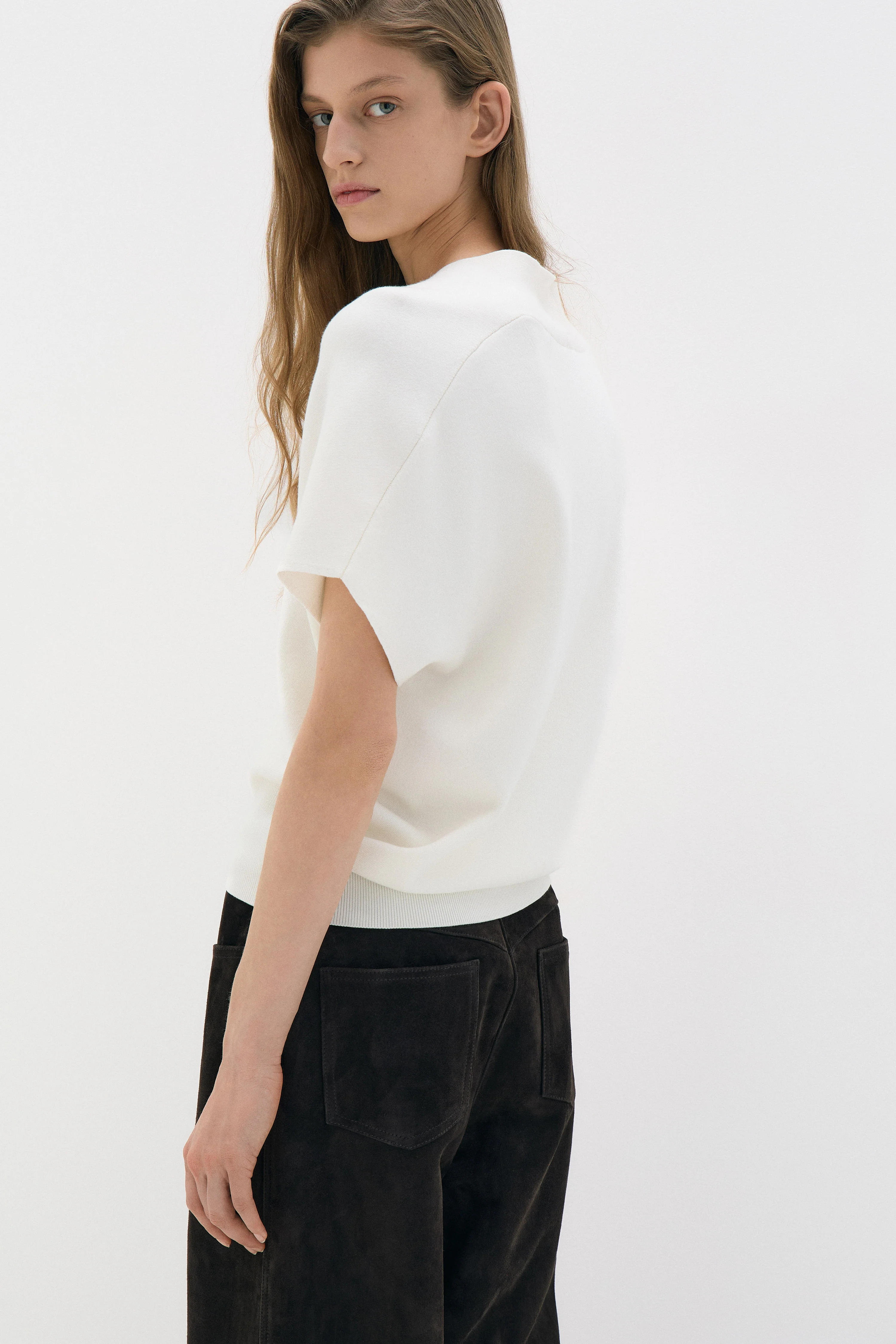 LYOCELL-COTTON-SILK SWEATER - Image 5