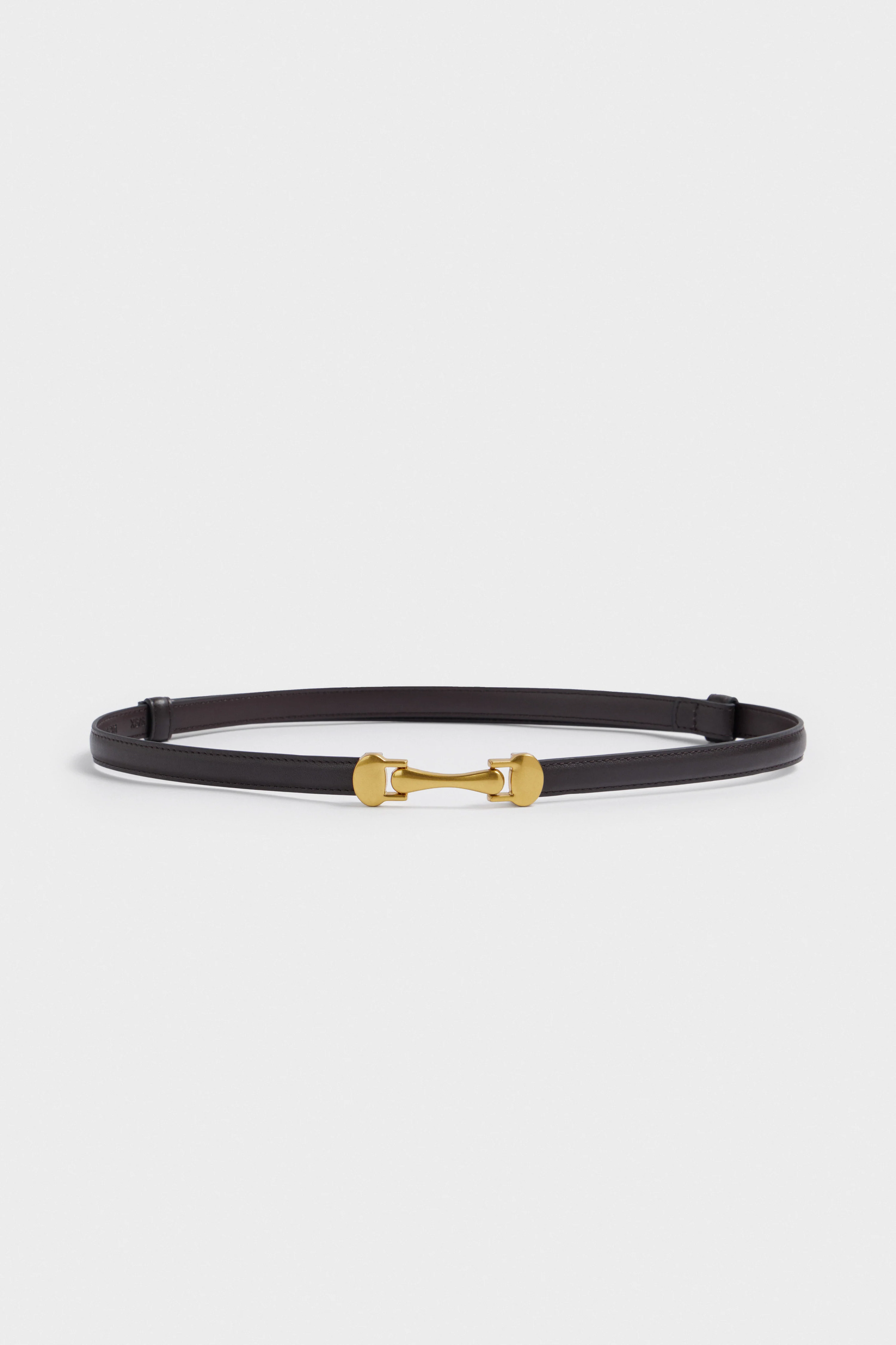 VINTAGE-STYLE LEATHER BELT - Image 3