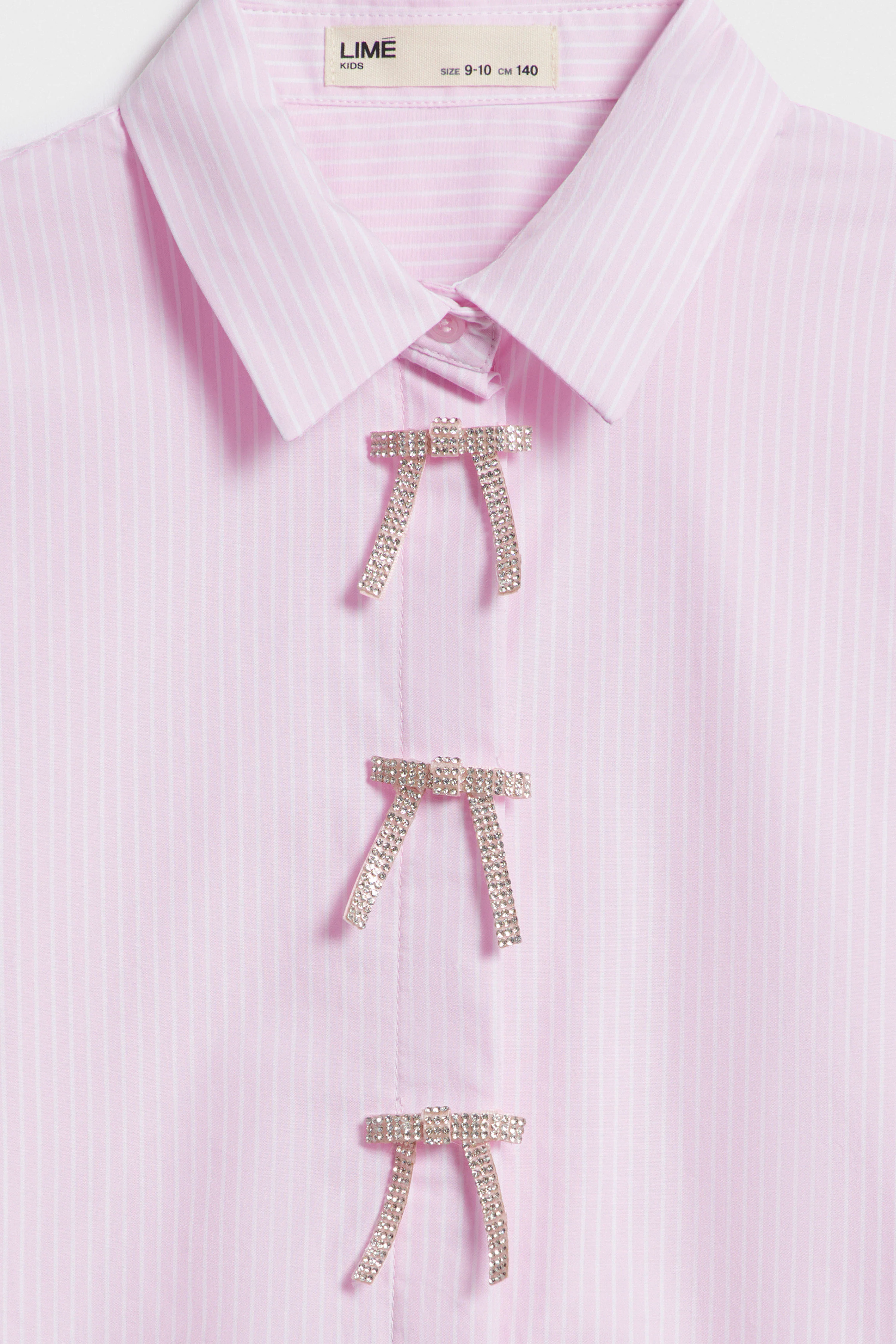 BOW-EMBELLISHED COTTON SHIRT - Image 5