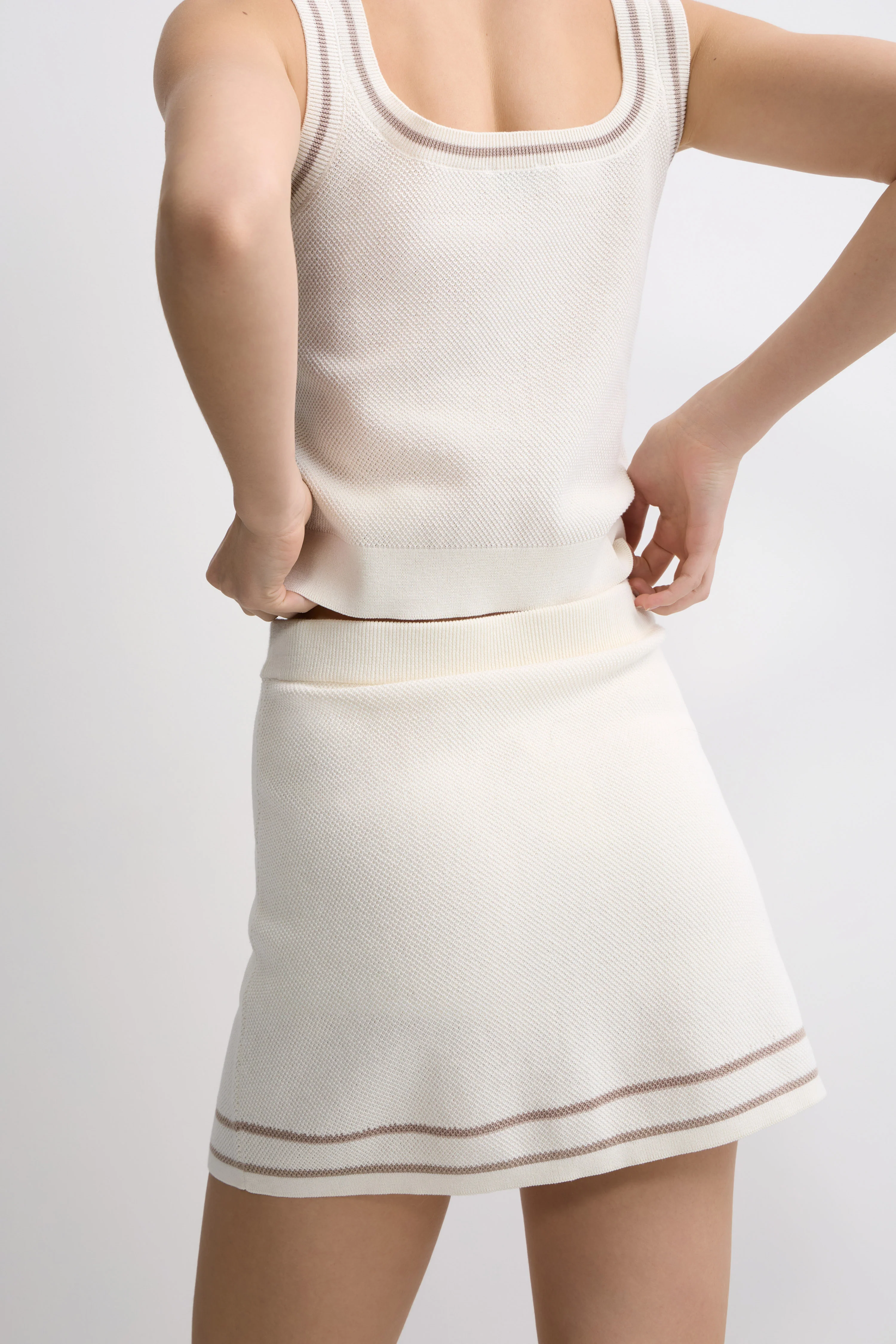 FINE-KNIT COTTON TOP - Image 4