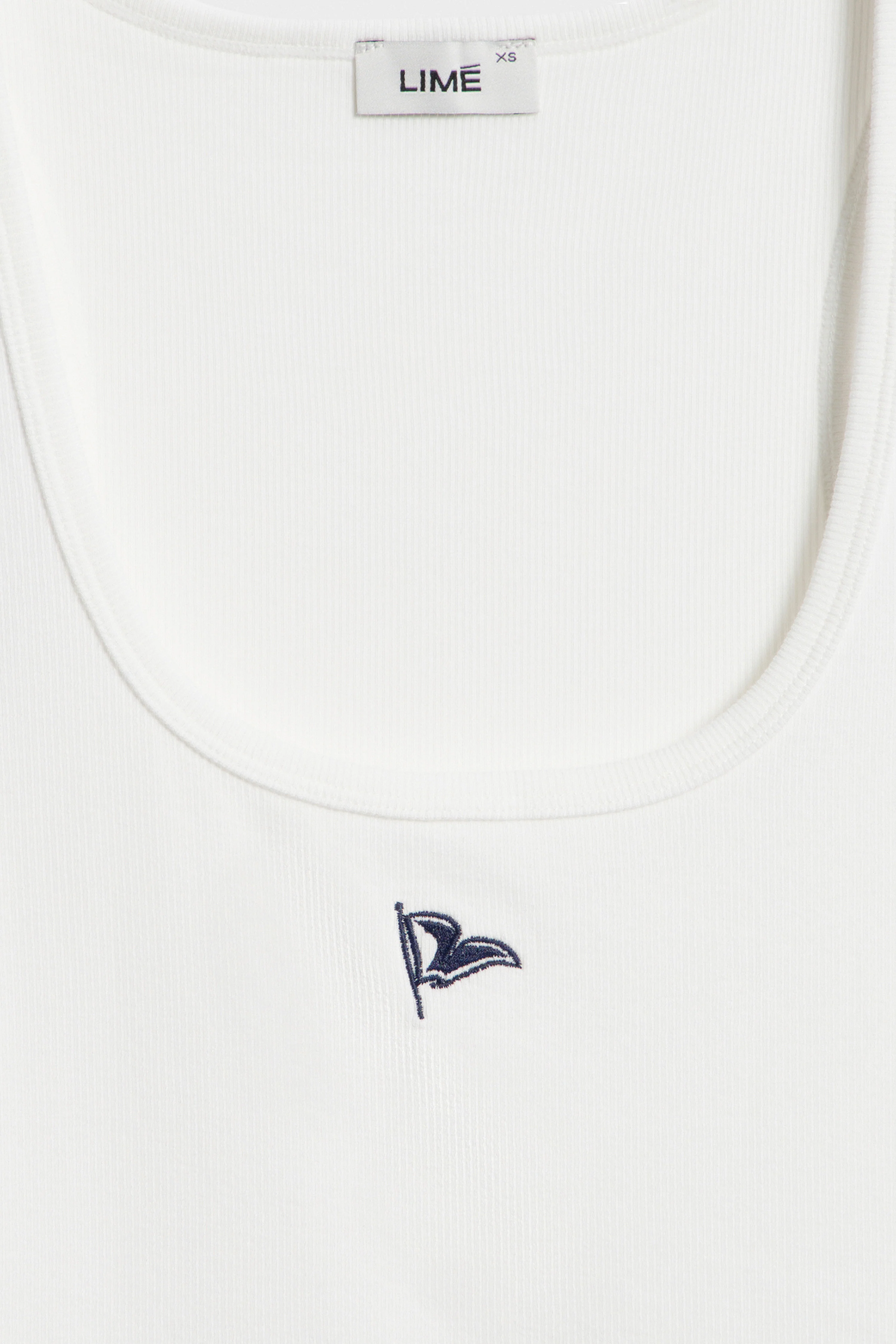 EMBROIDERY-DETAIL COTTON TOP - Image 5