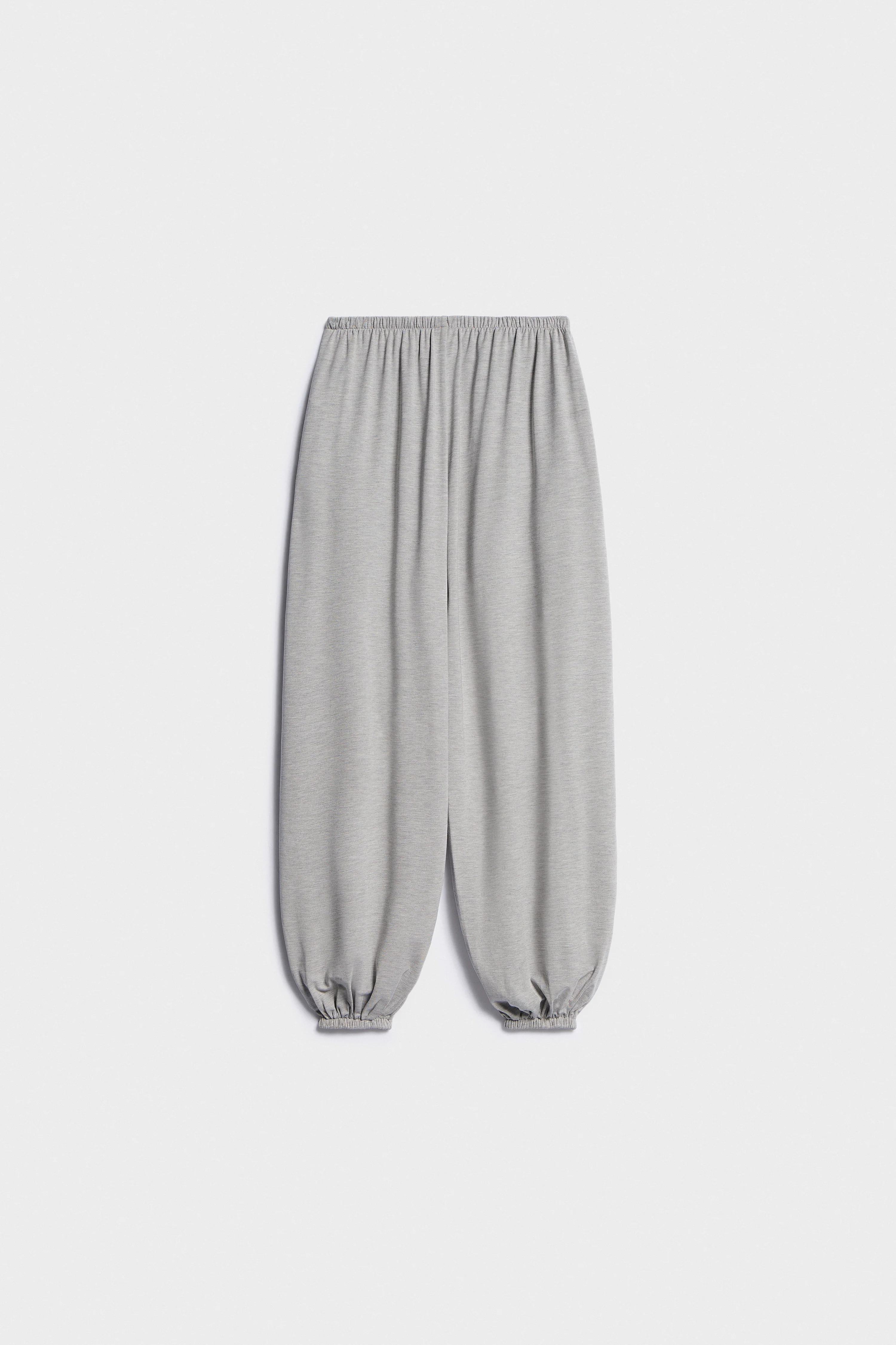 BALLOON-FIT VISCOSE JOGGERS - Image 4