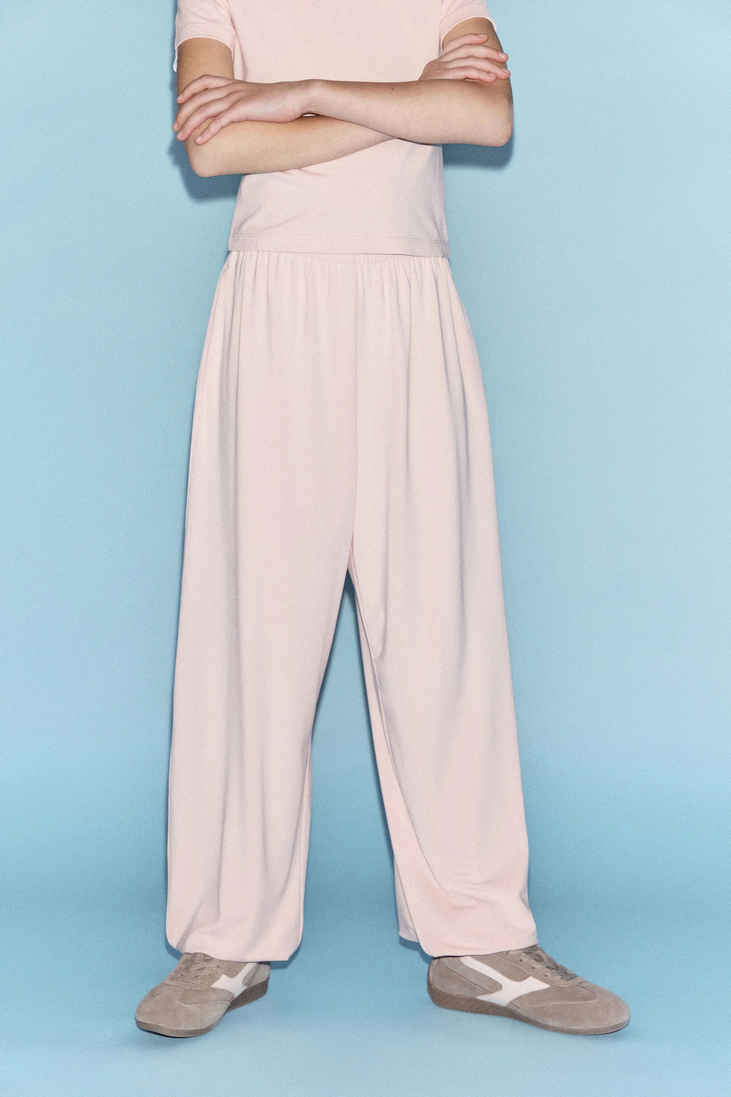 BALLOON-FIT VISCOSE JOGGERS - Image 2