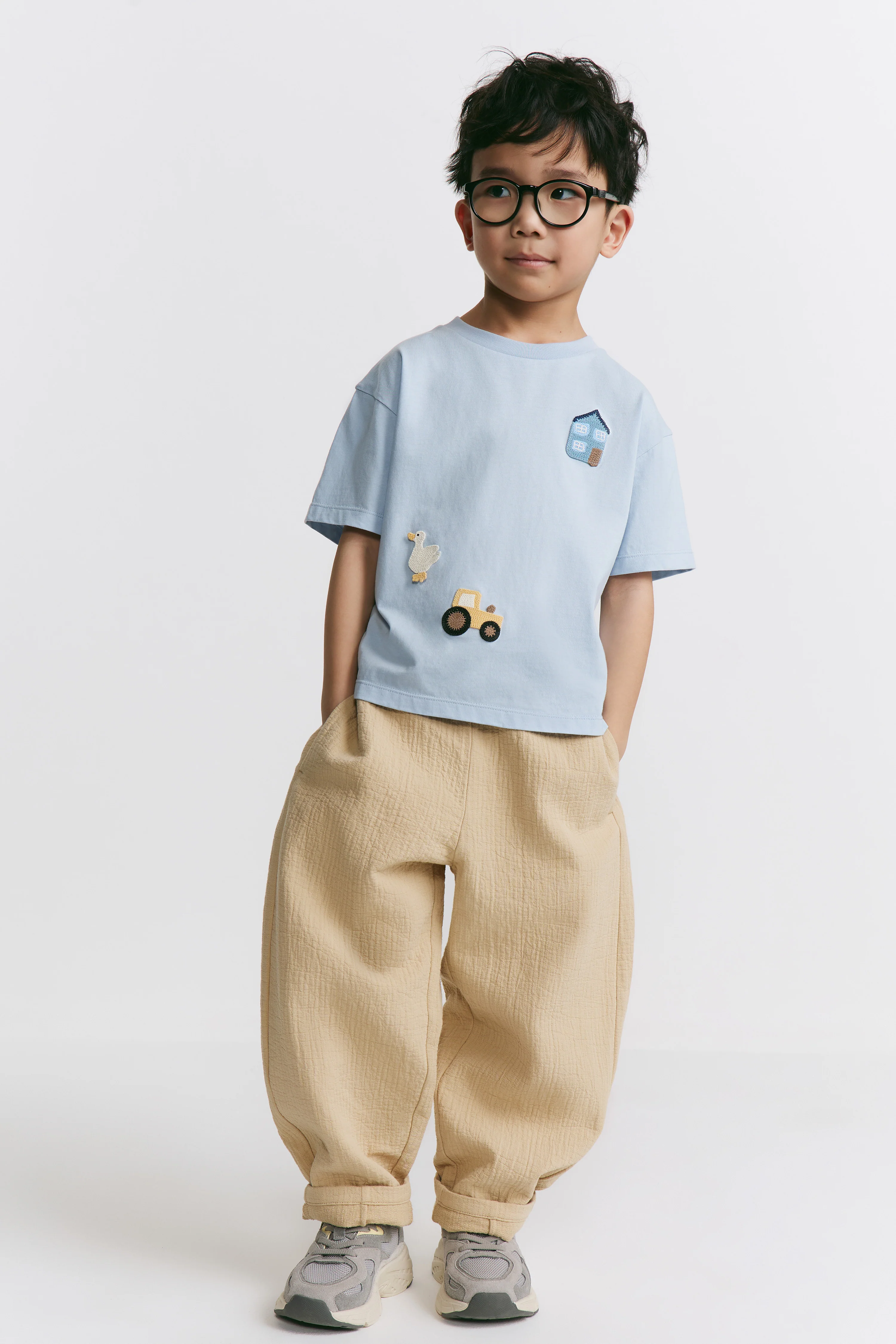COTTON TROUSERS