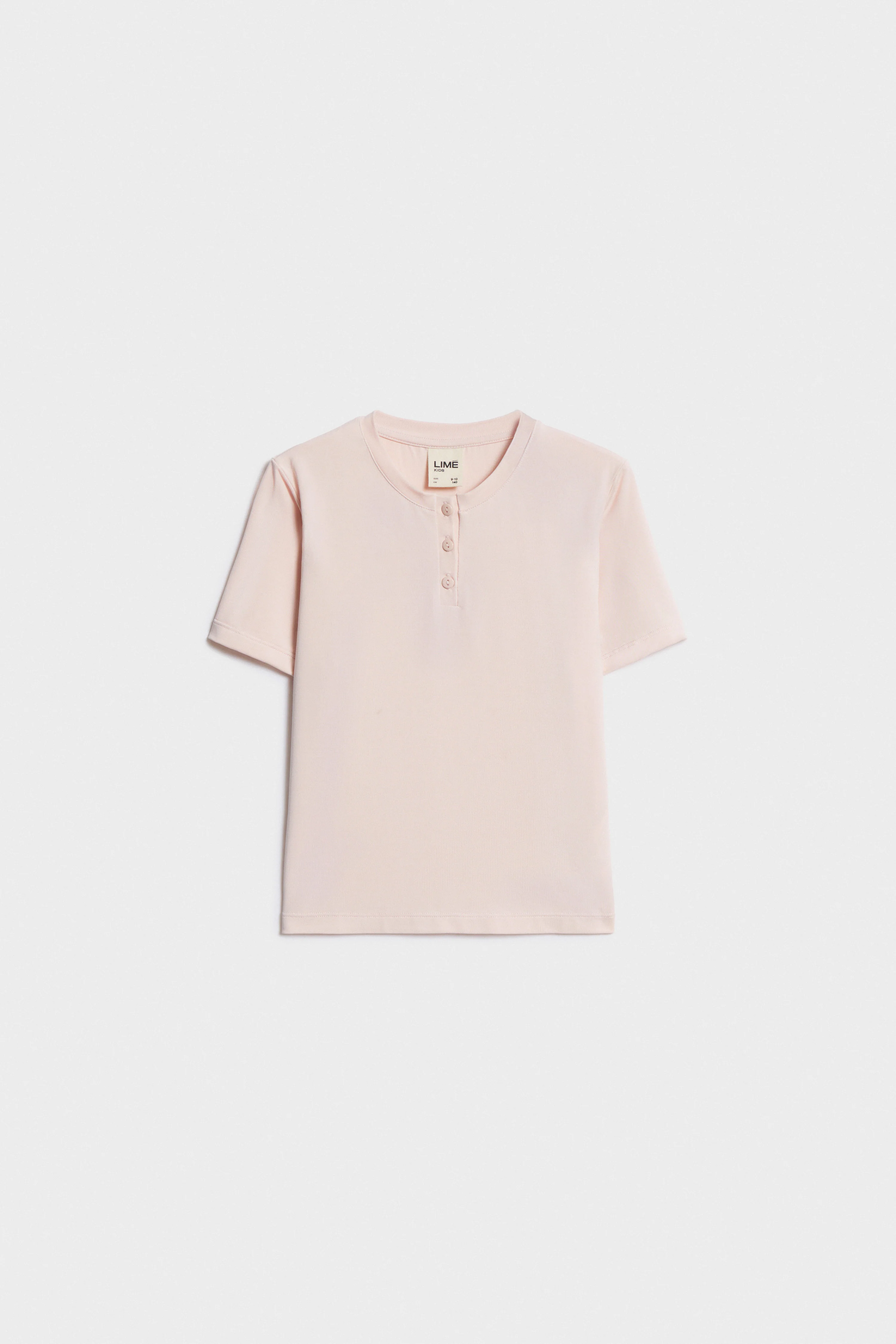 BUTTONED VISCOSE T-SHIRT - Image 3