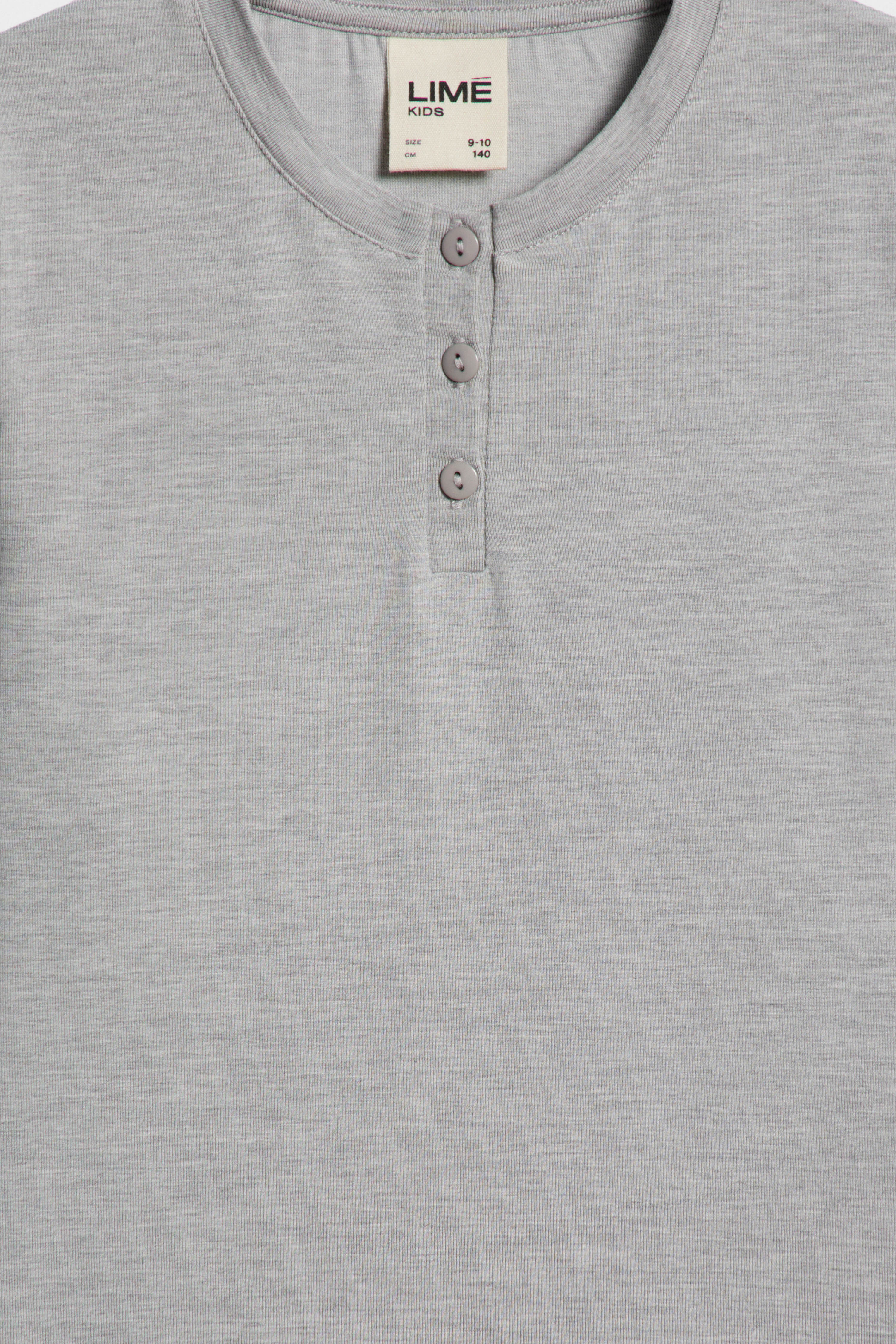 BUTTONED VISCOSE T-SHIRT - Image 6