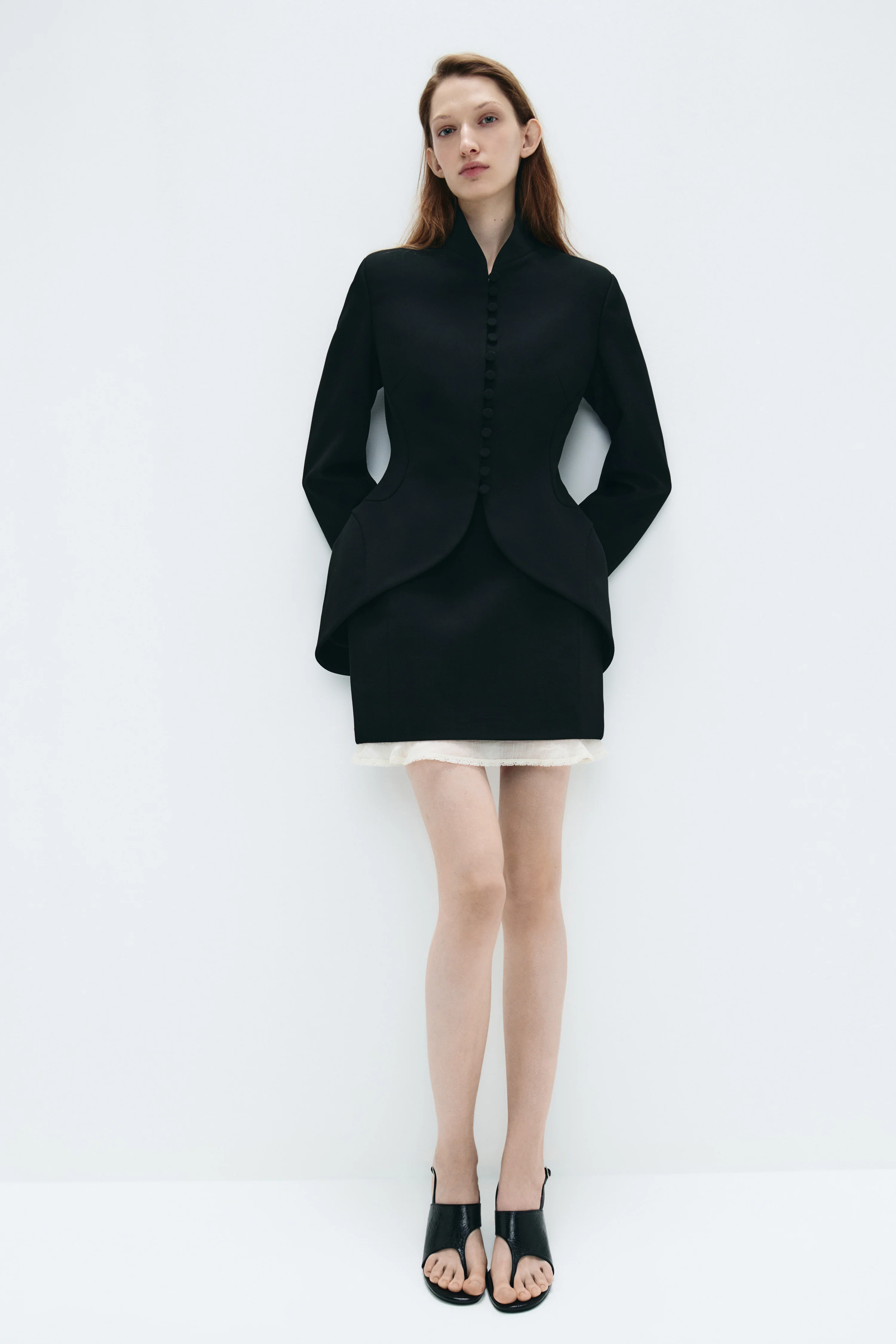 BUBBLE-FIT MINI SKIRT
