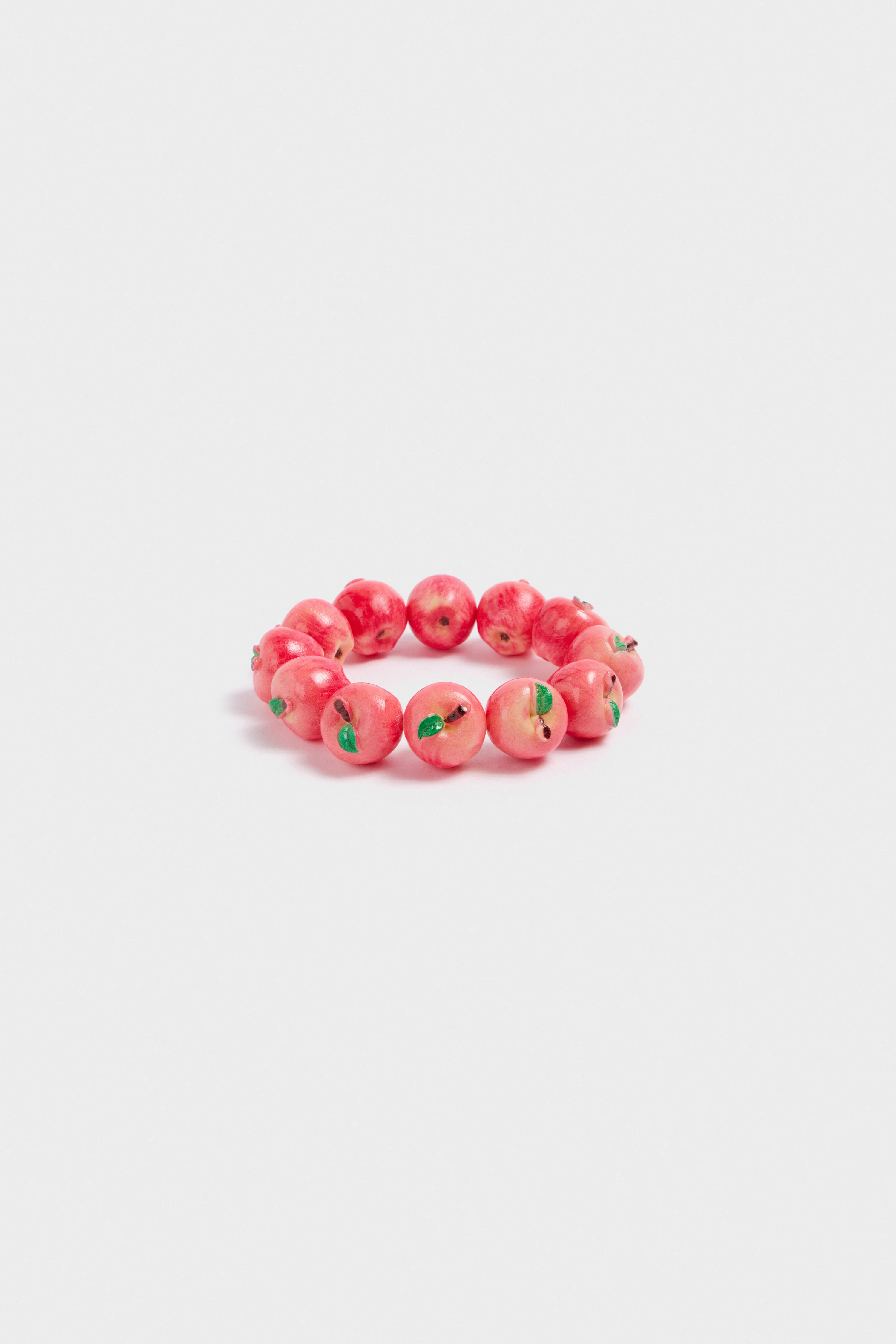 APPLE-SHAPED BEADS BRACELET - Image 4