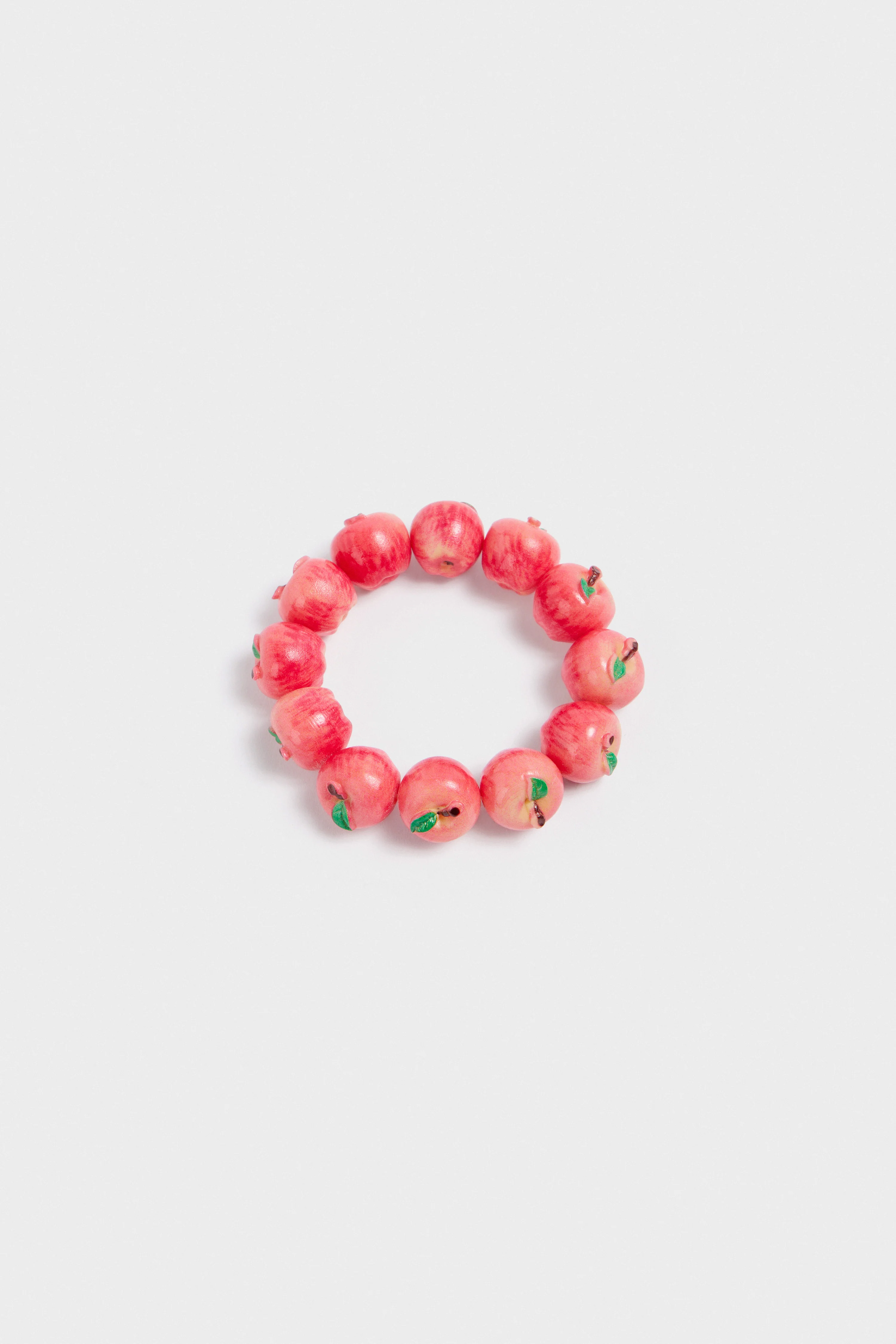 APPLE-SHAPED BEADS BRACELET - Image 5