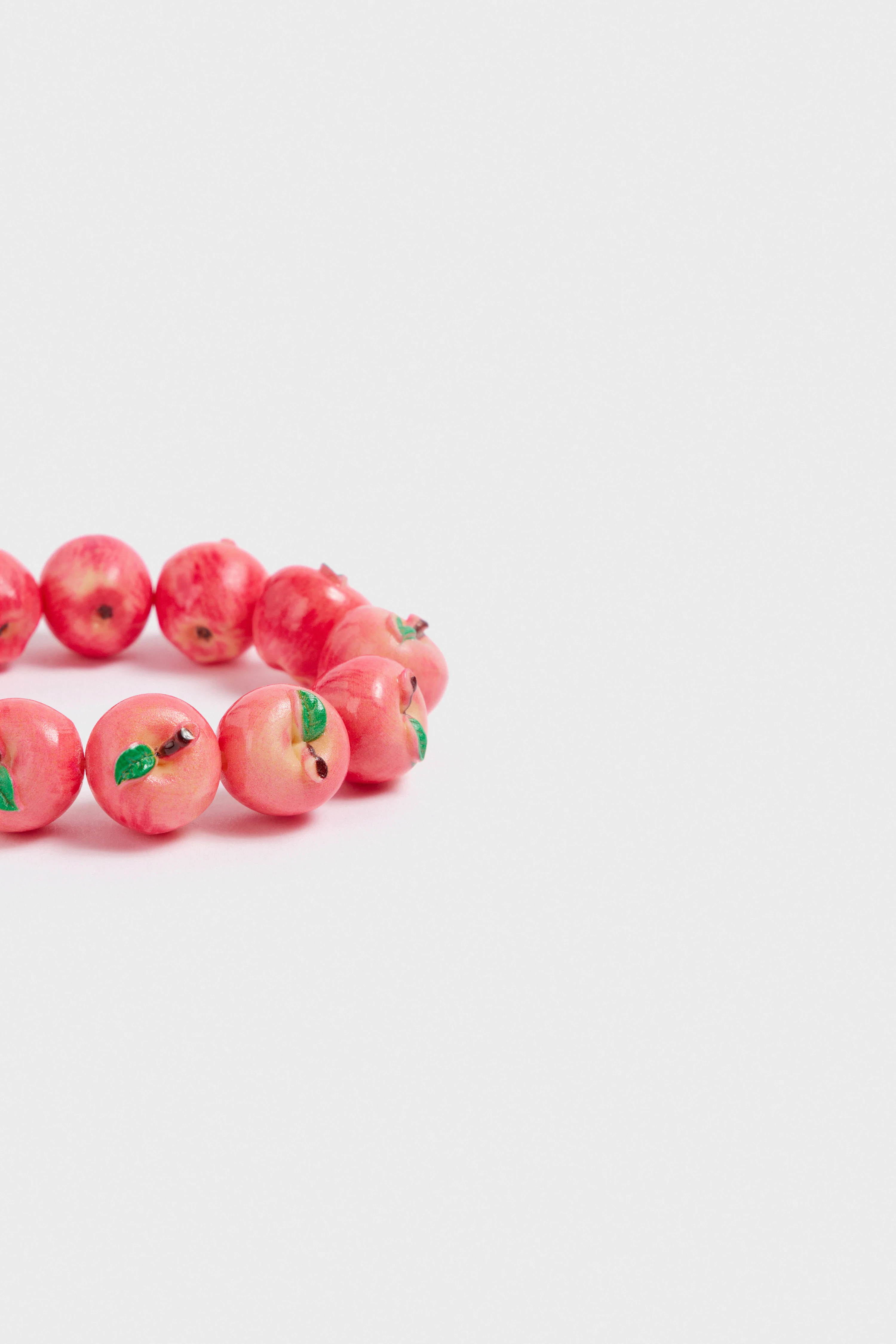 APPLE-SHAPED BEADS BRACELET - Image 6