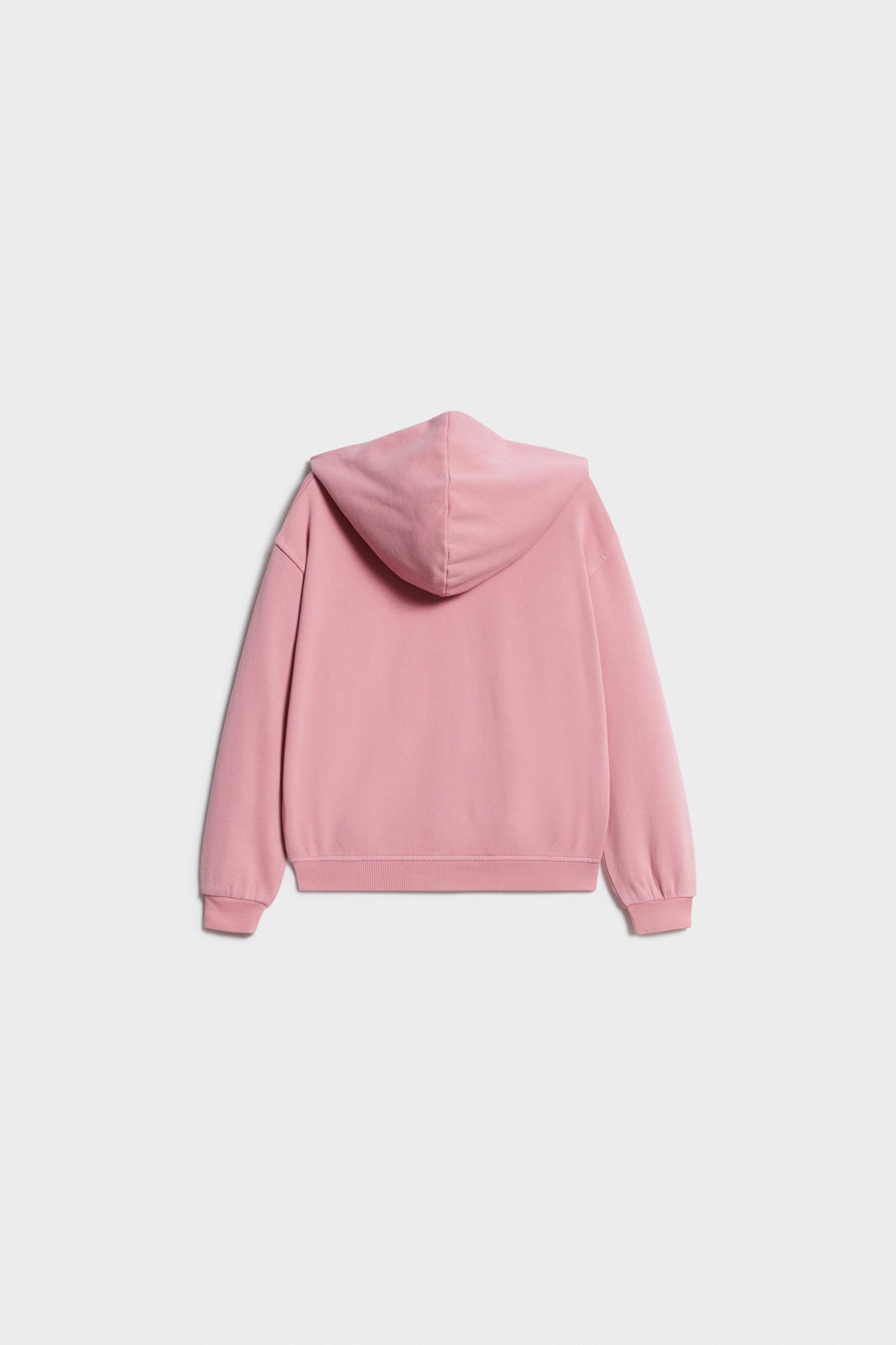 OVERSIZED ZIP-THROUGH HOODIE - Image 6