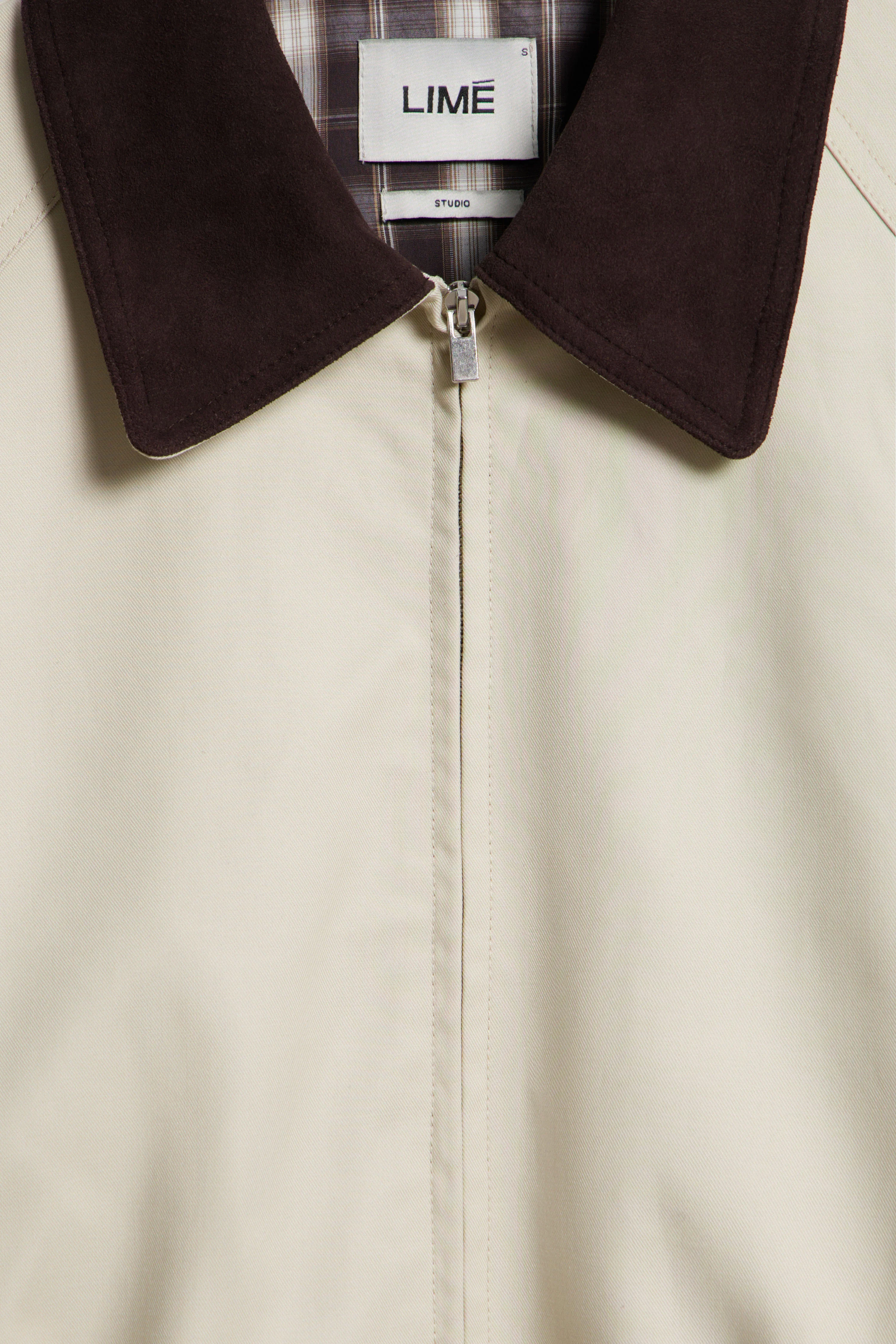 SUEDE COLLAR COTTON JACKET - Image 8