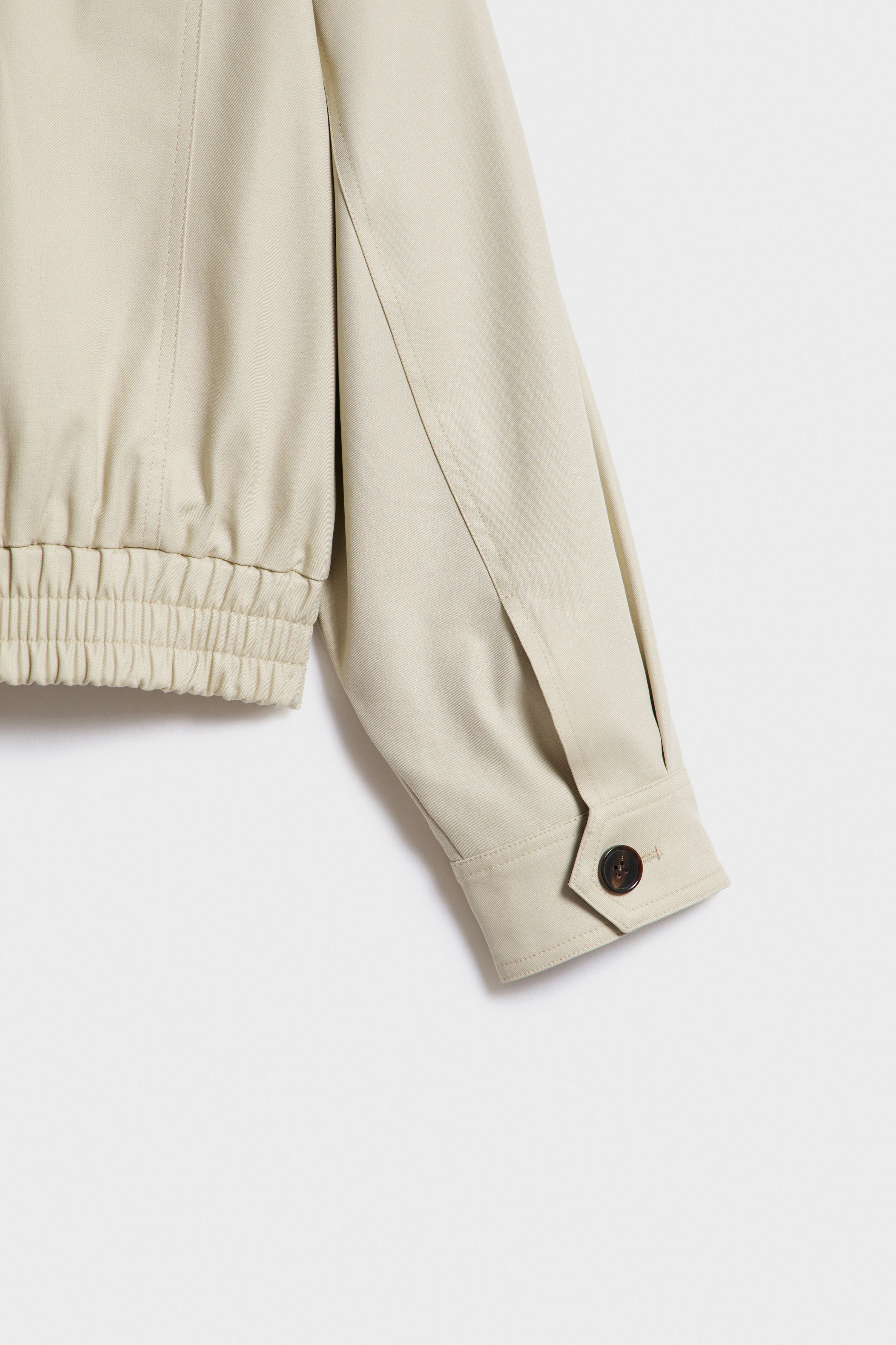 SUEDE COLLAR COTTON JACKET - Image 9