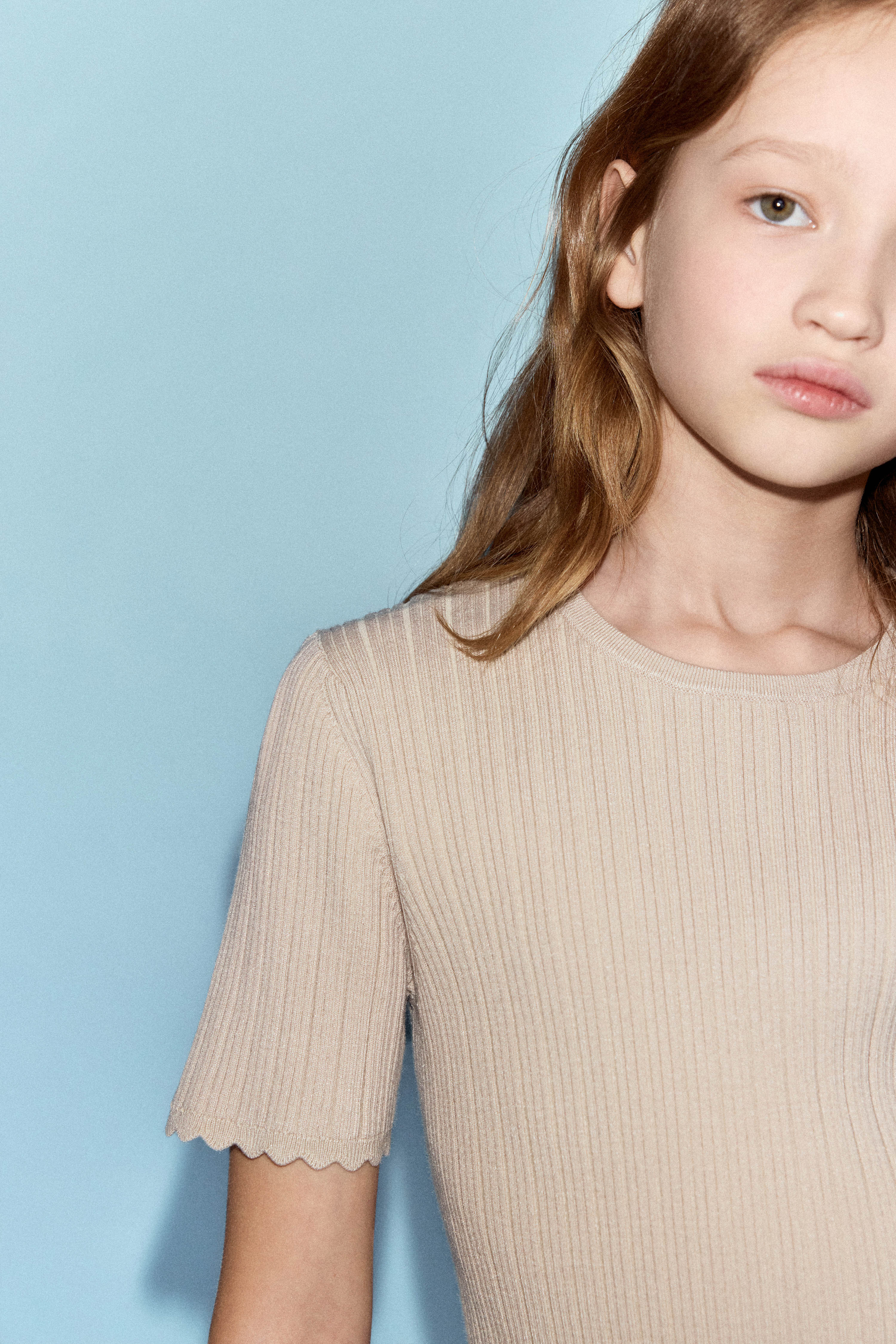 FINE-KNIT VISCOSE TOP