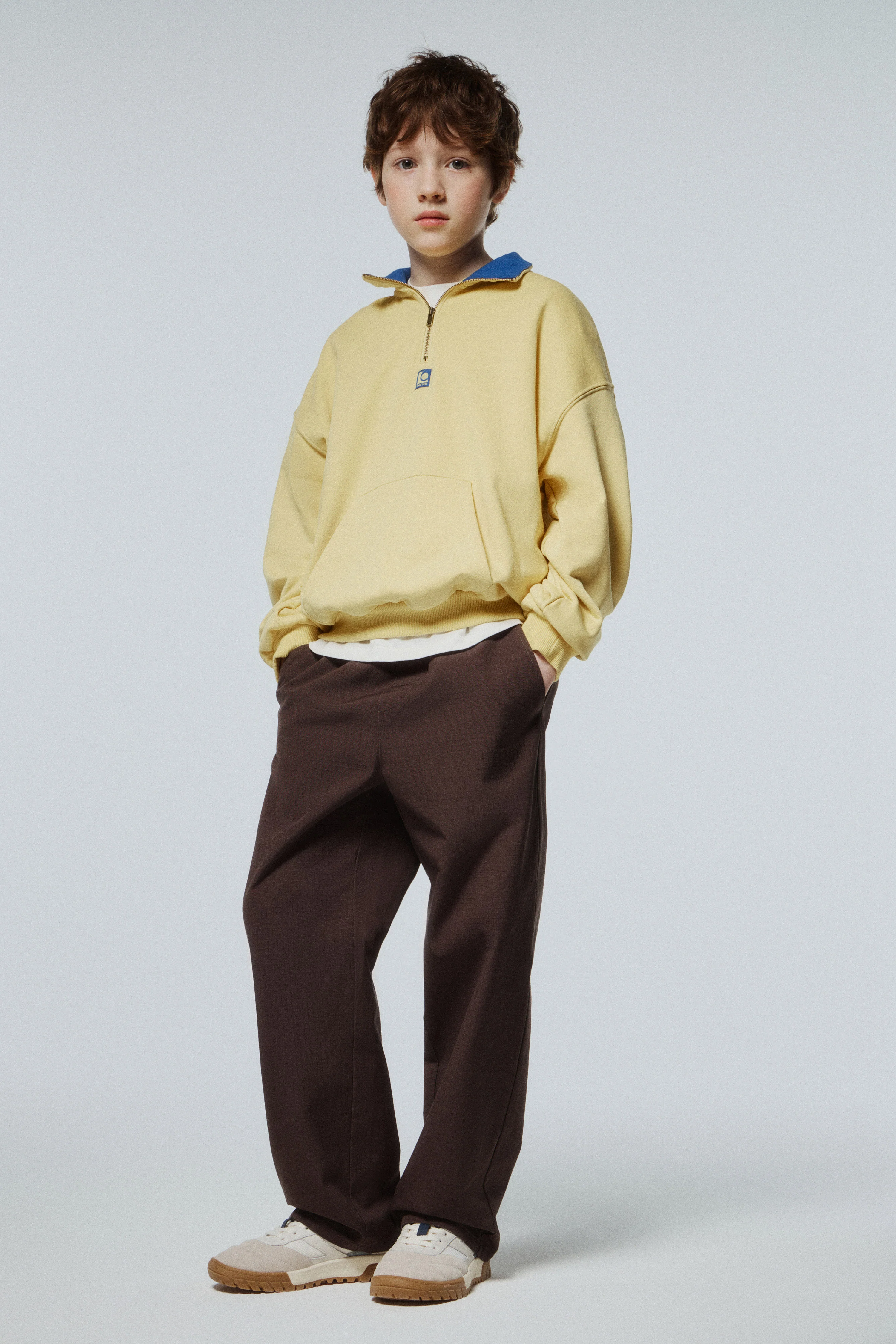 ZIP-TOP SWEATSHIRT