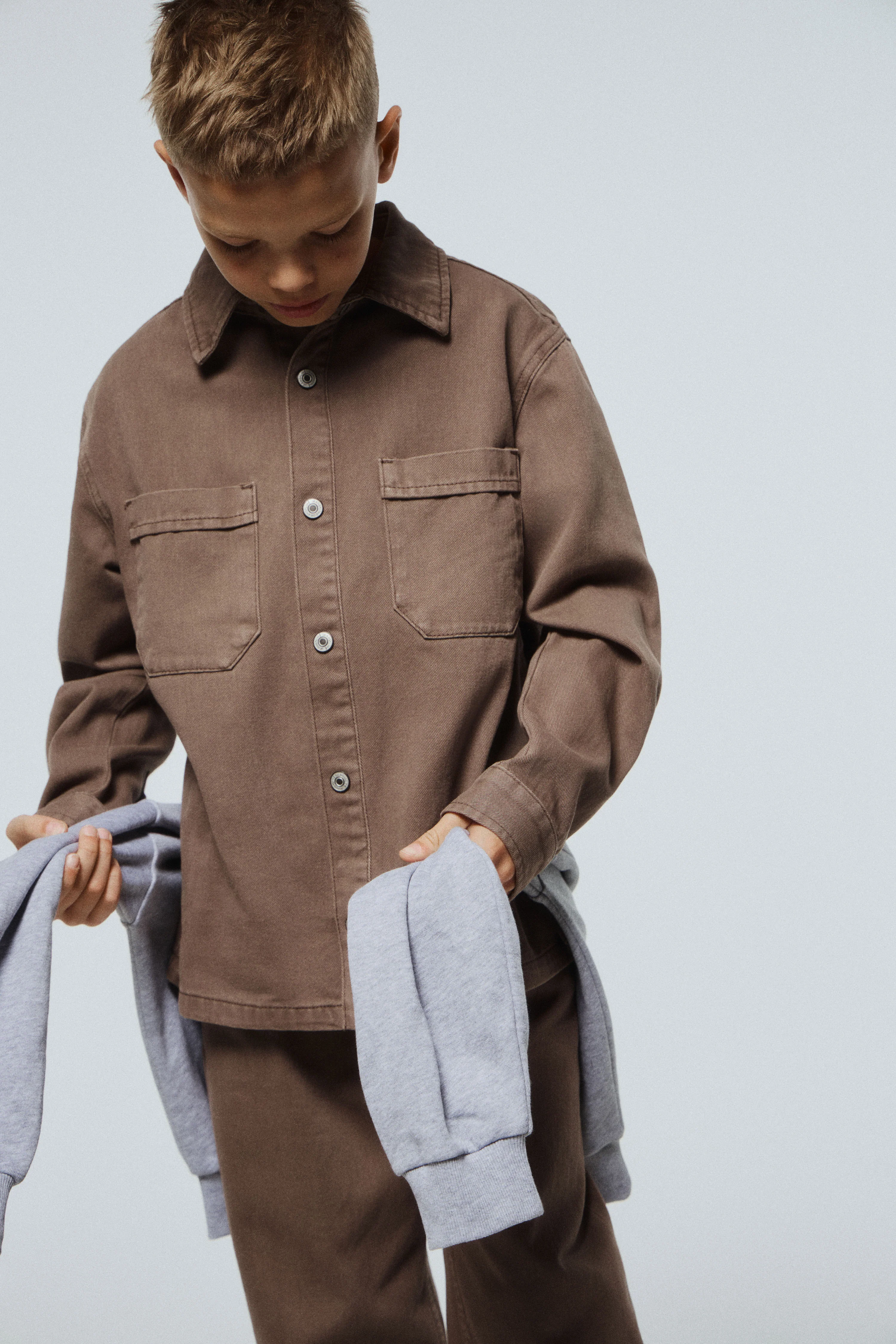 OVERSIZED DENIM SHIRT - Image 3