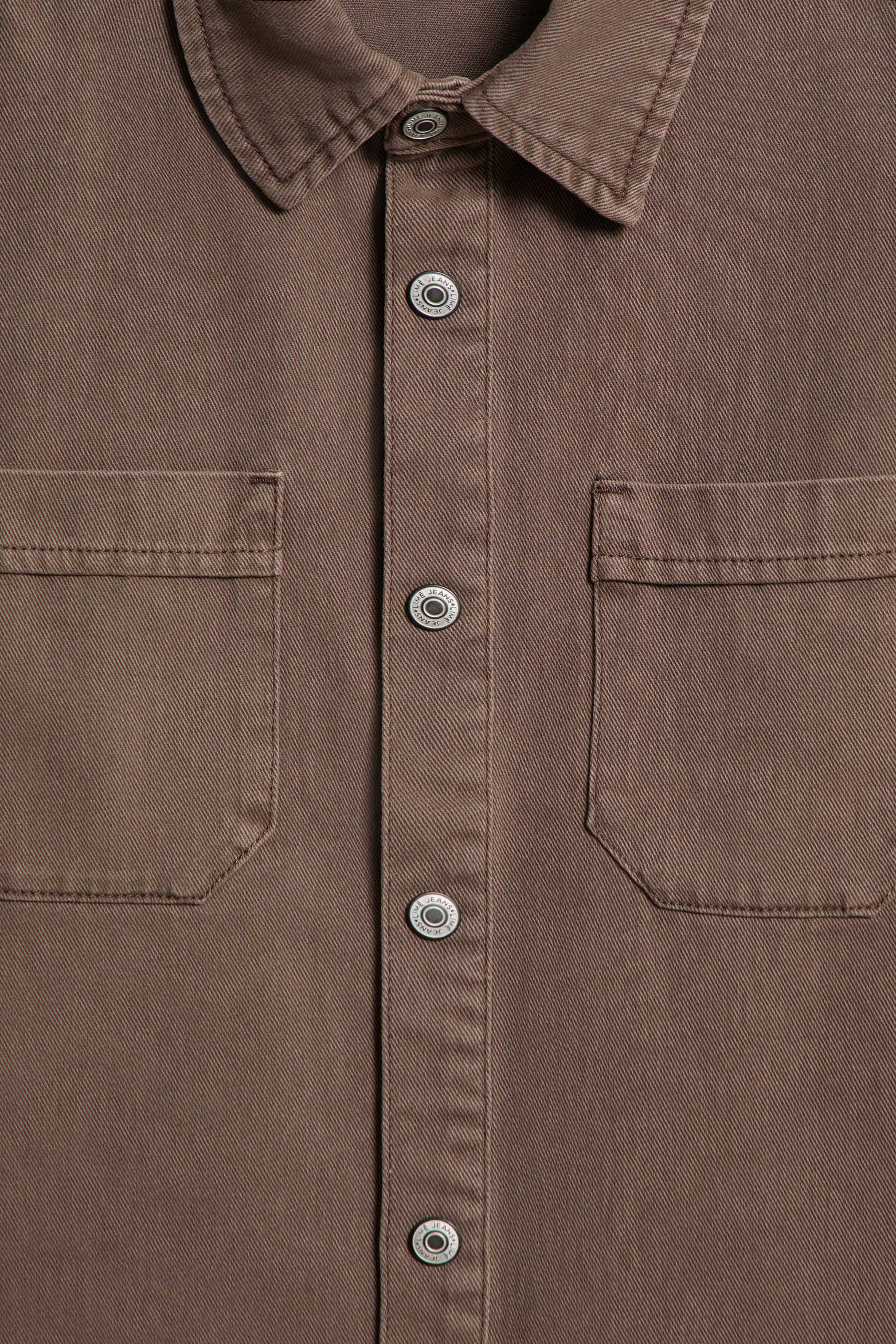 OVERSIZED DENIM SHIRT - Image 7