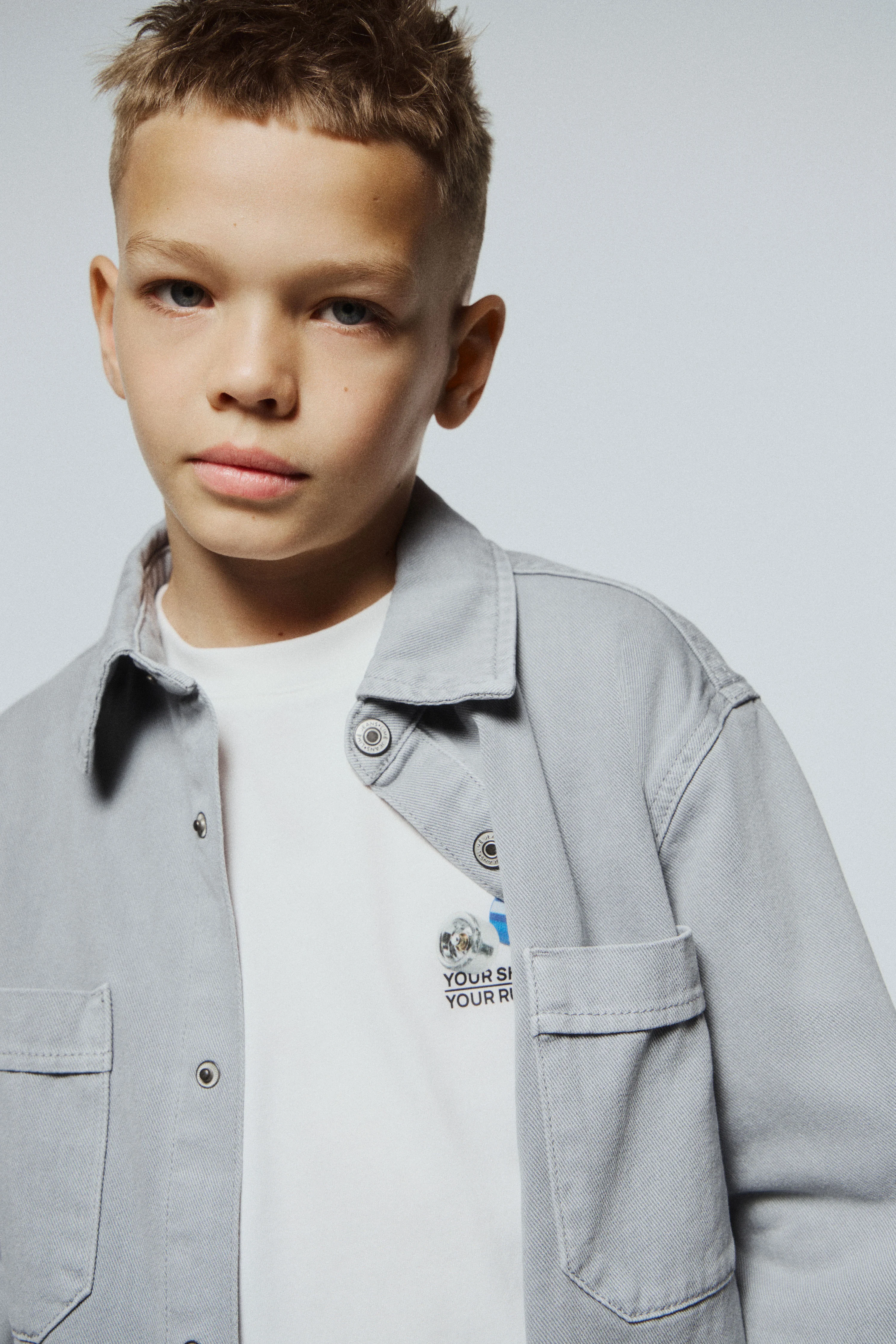 OVERSIZED DENIM SHIRT - Image 3