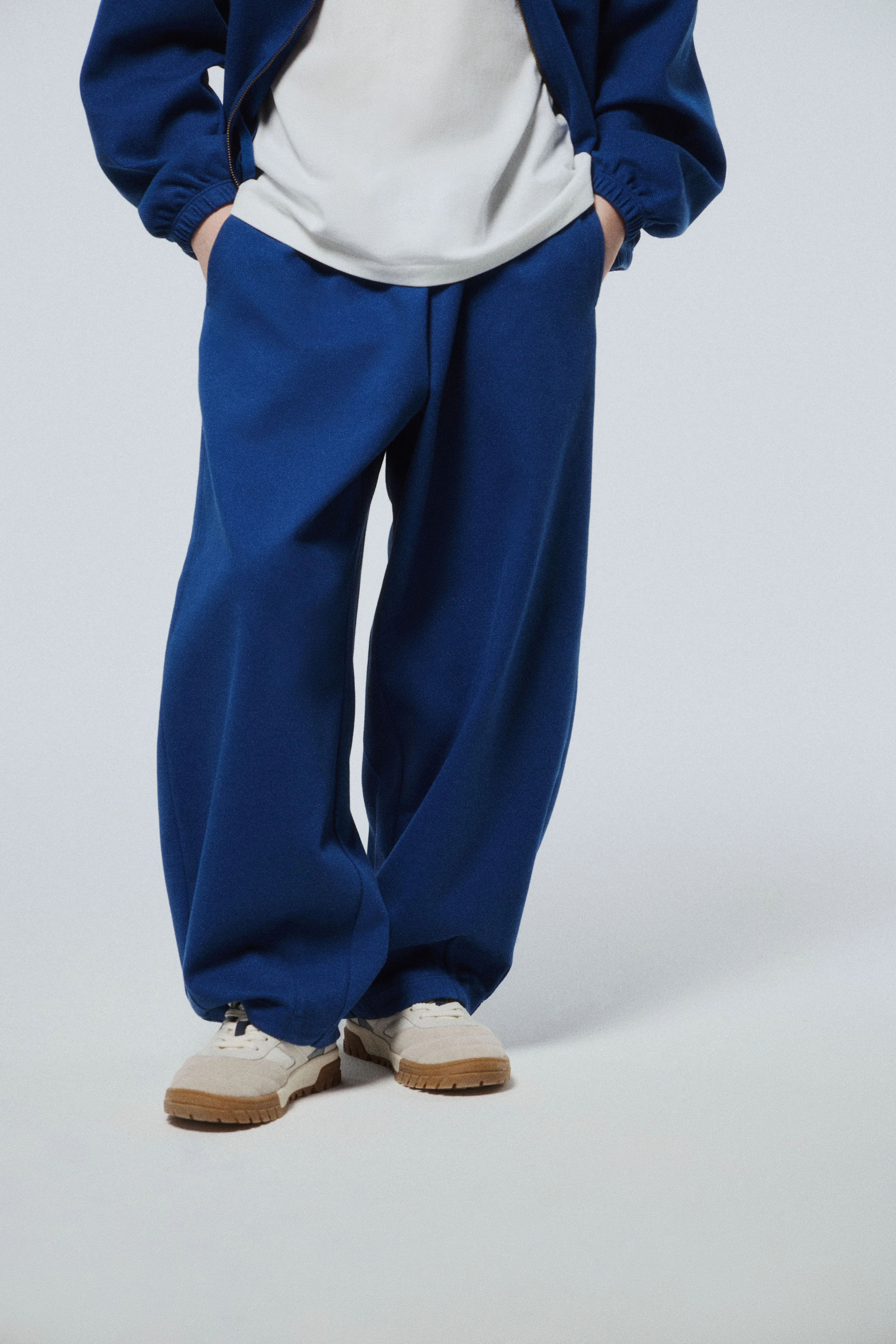 BAGGY-FIT COTTON-BLEND TROUSERS - Image 3