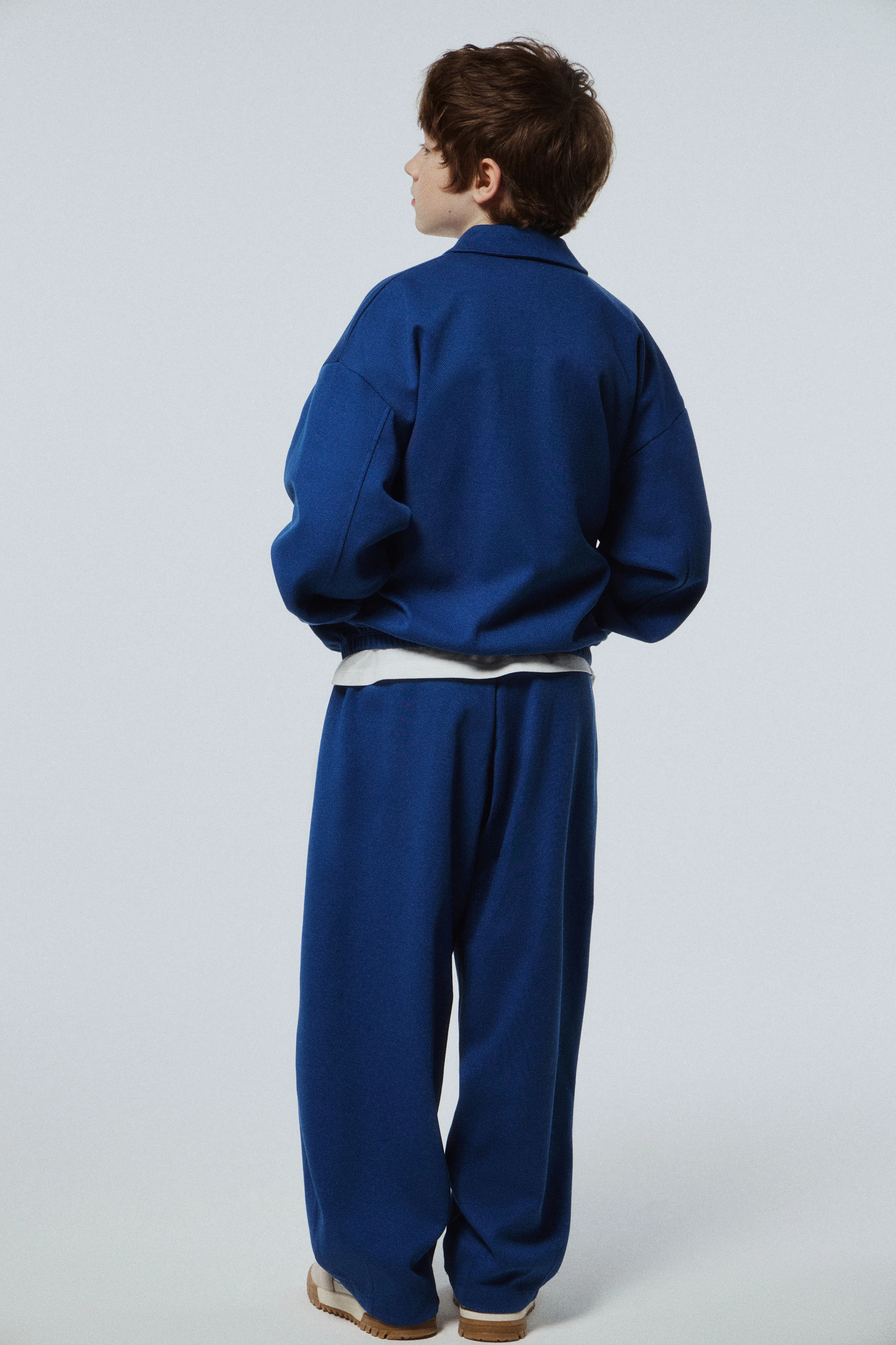 BAGGY-FIT COTTON-BLEND TROUSERS - Image 4