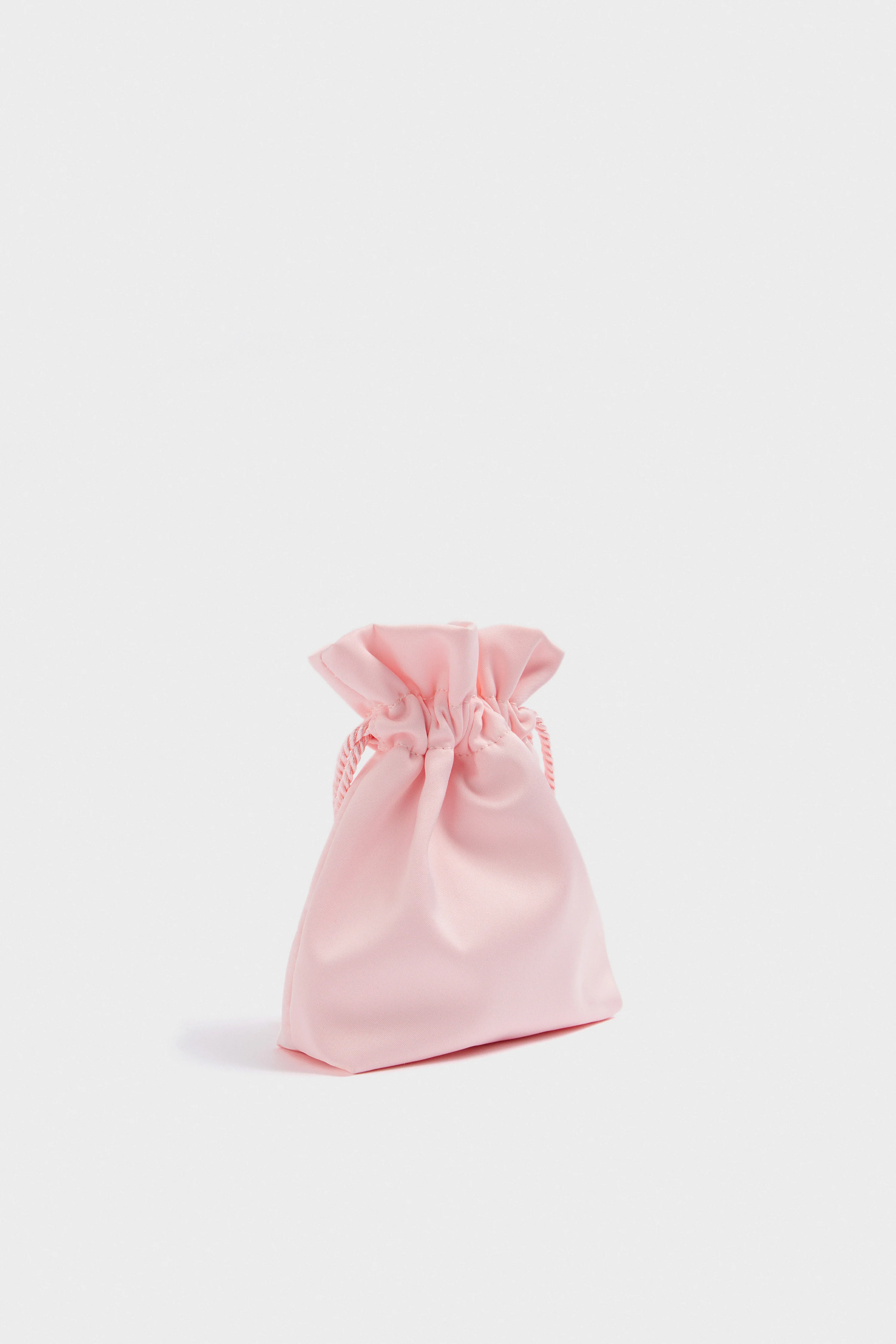 EMBROIDERED SATIN HANDBAG - Image 4