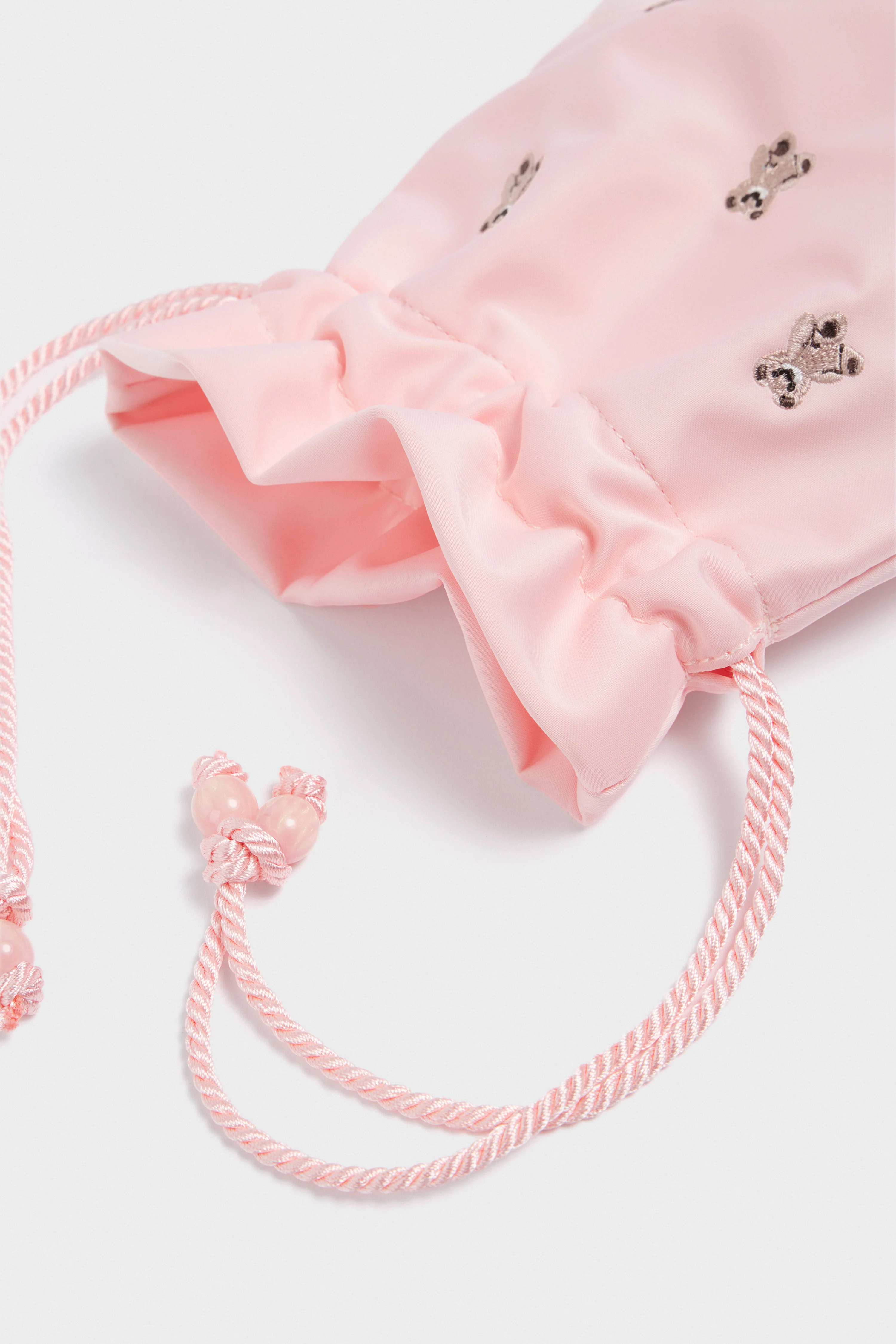 EMBROIDERED SATIN HANDBAG - Image 6