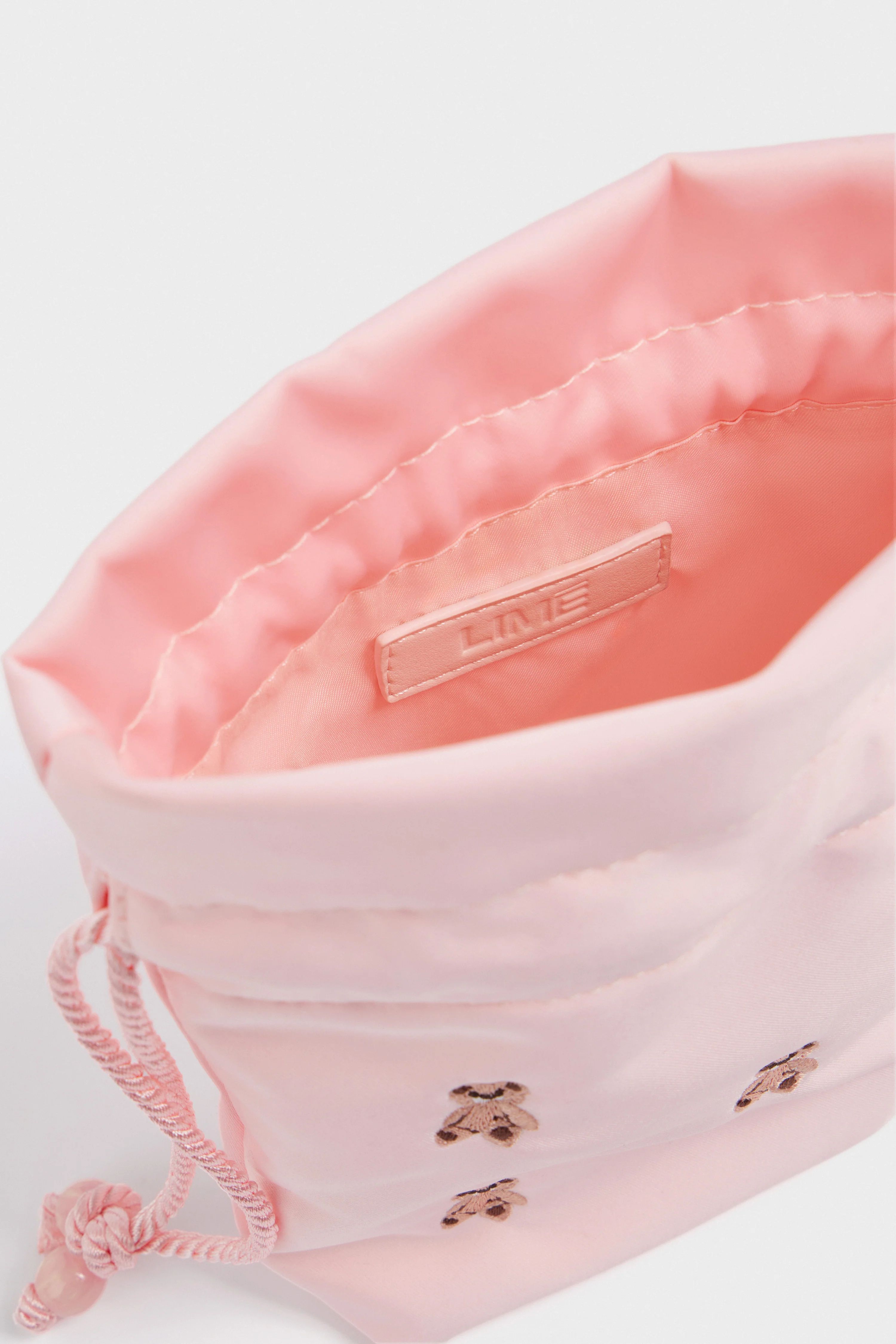 EMBROIDERED SATIN HANDBAG - Image 7
