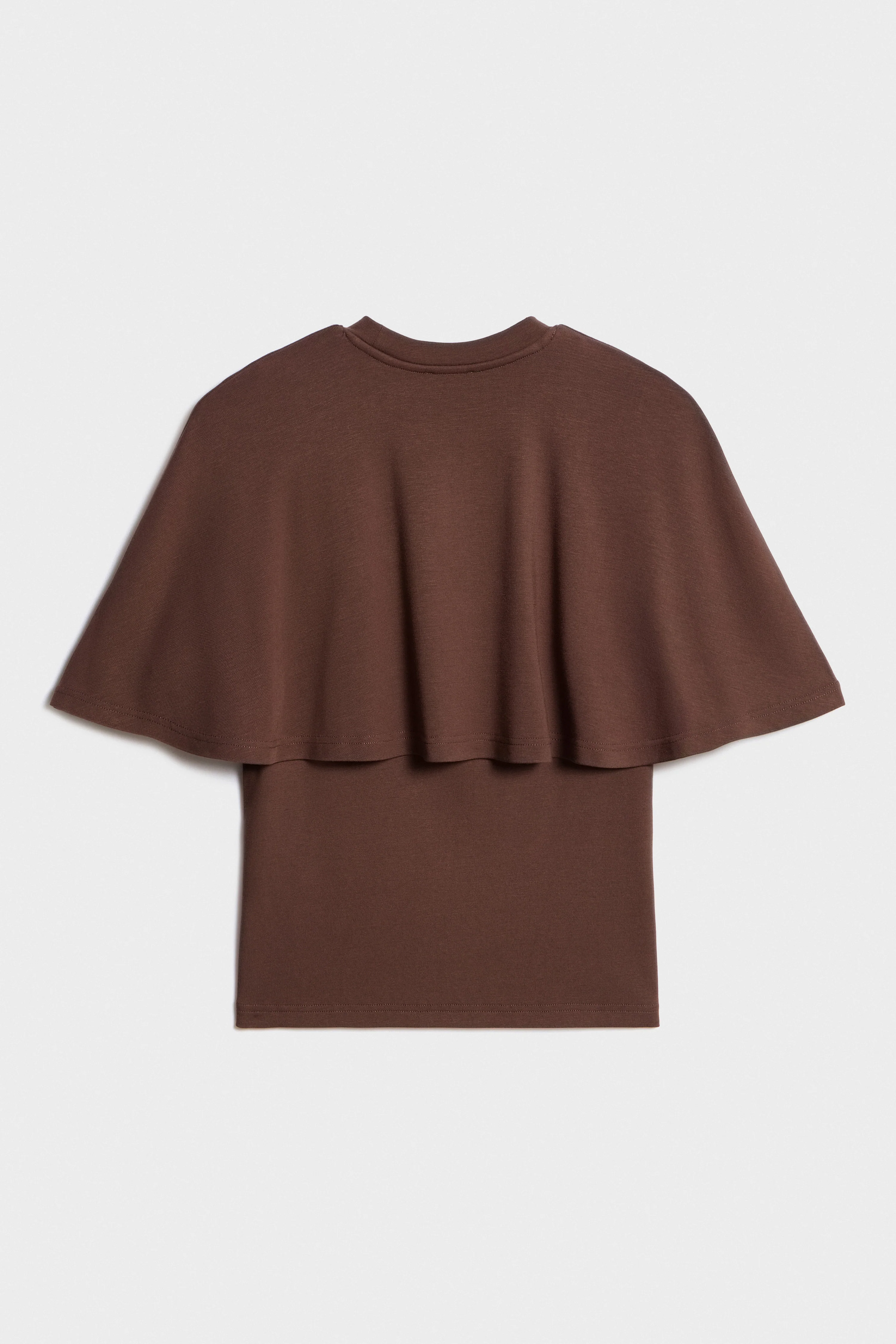 CAPE SLEEVE VISCOSE TOP - Image 7
