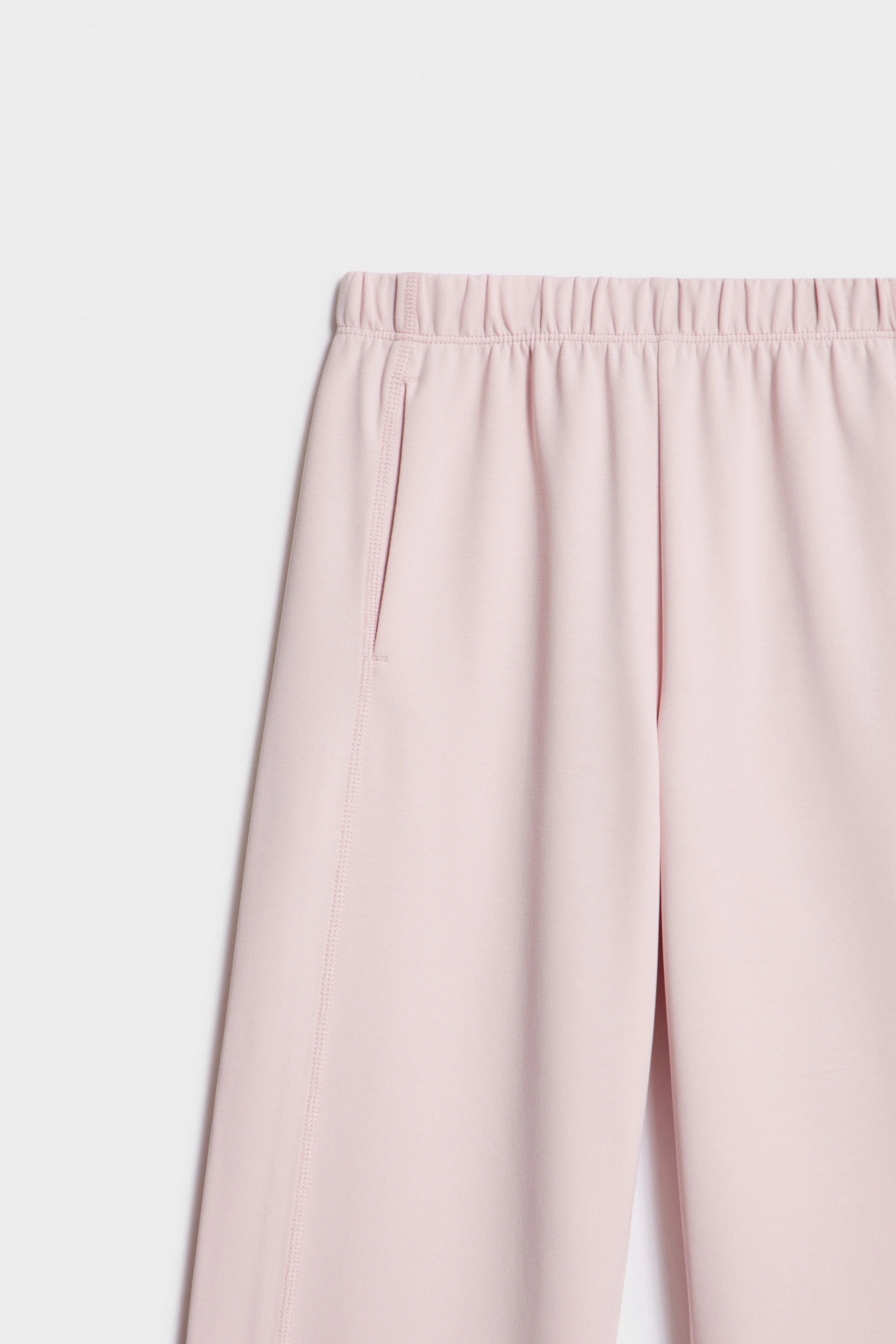 WIDE-LEG INTERLOCK SWEATPANTS - Image 6