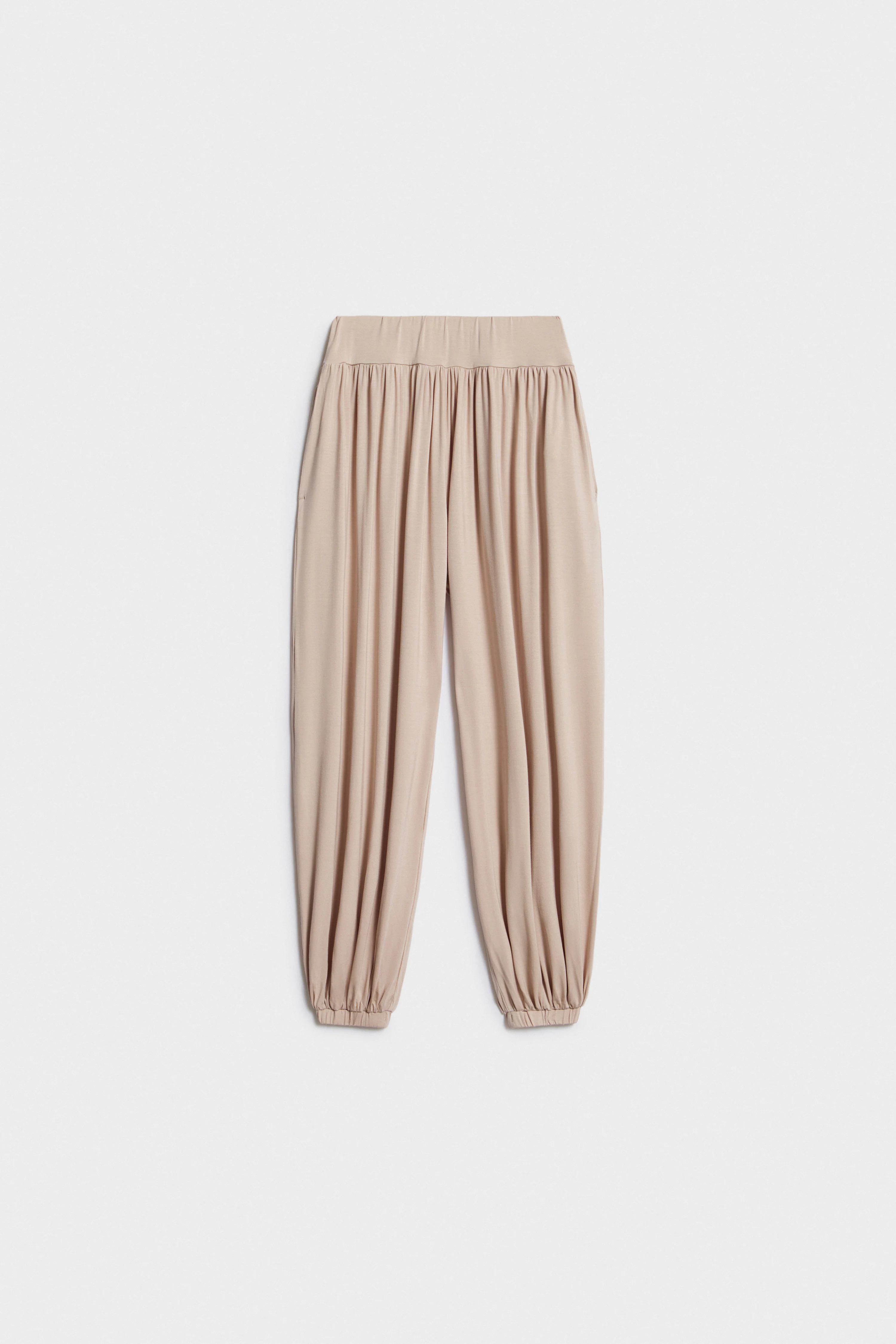 VISCOSE-BLEND JERSEY PANTS - Image 4