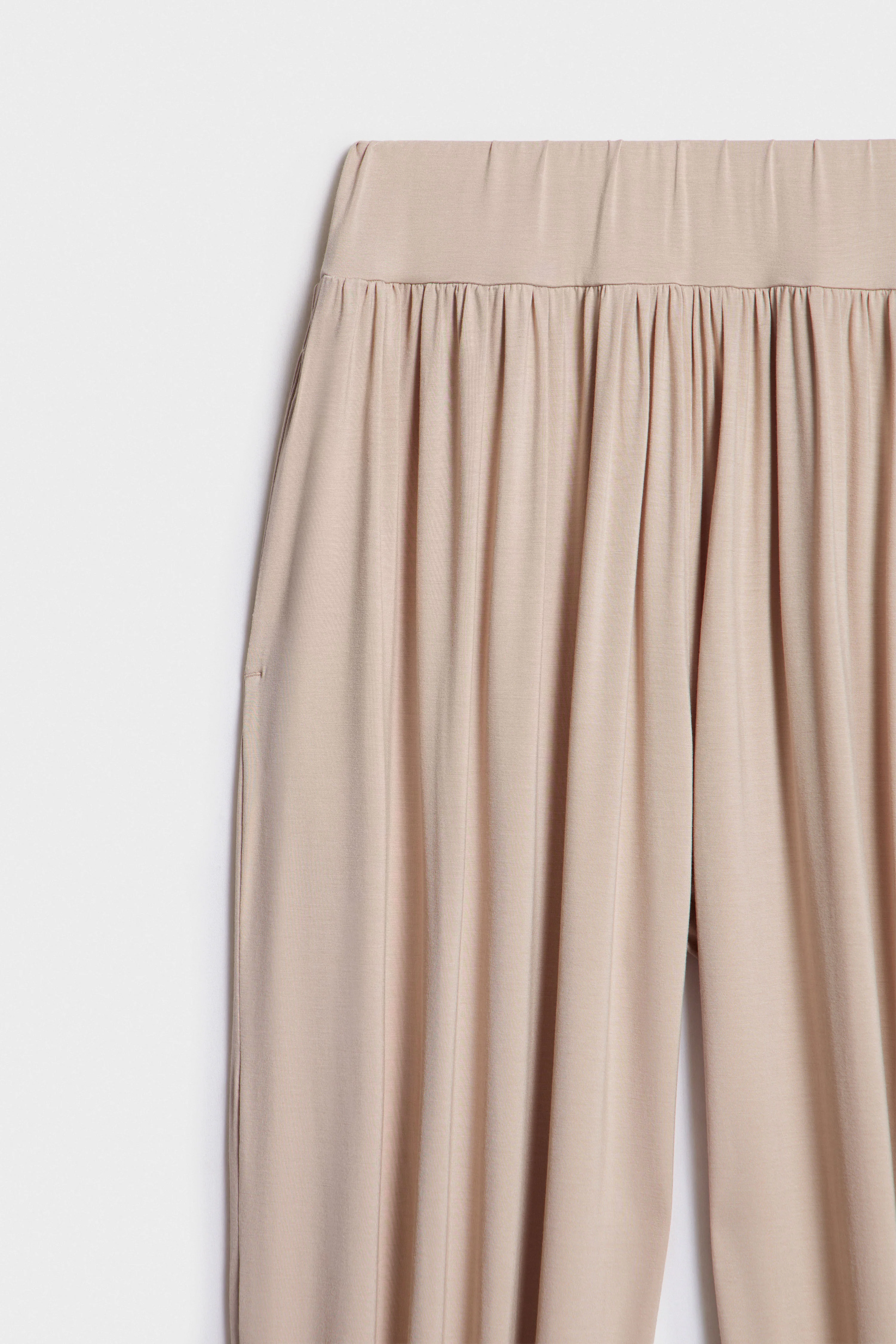 VISCOSE-BLEND JERSEY PANTS - Image 6