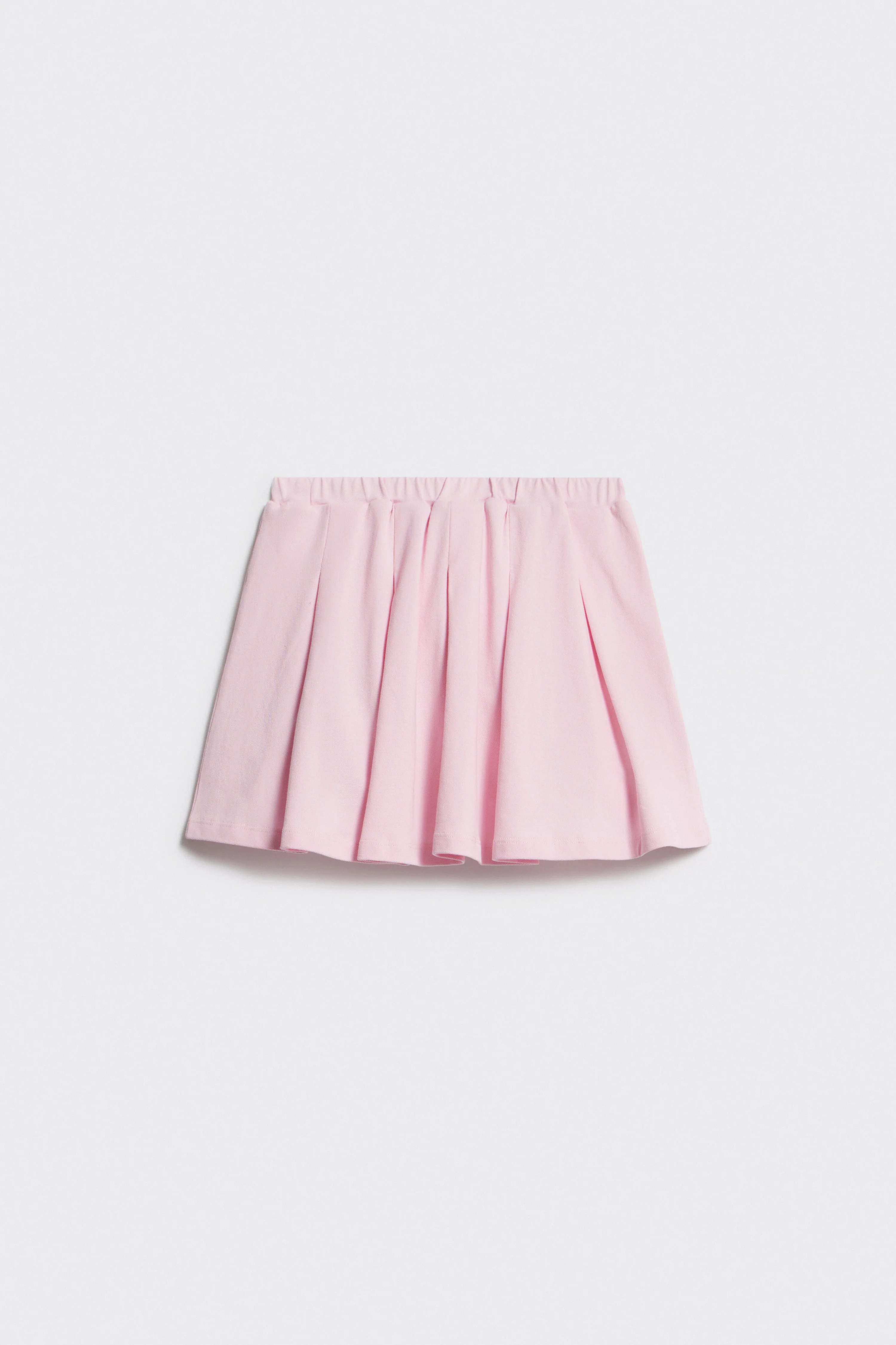 PLEATED COTTON SKORT