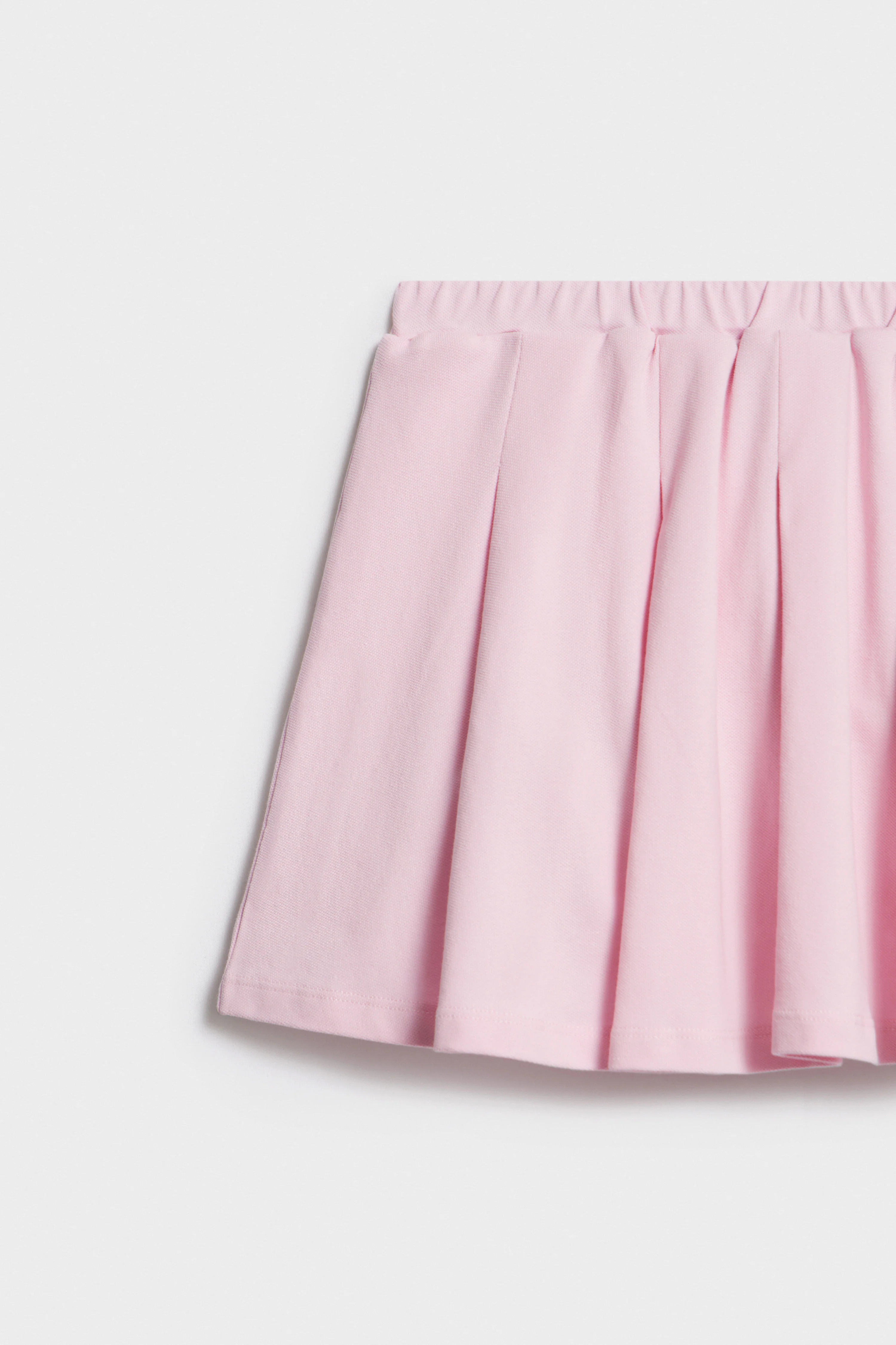 PLEATED COTTON SKORT - Image 3