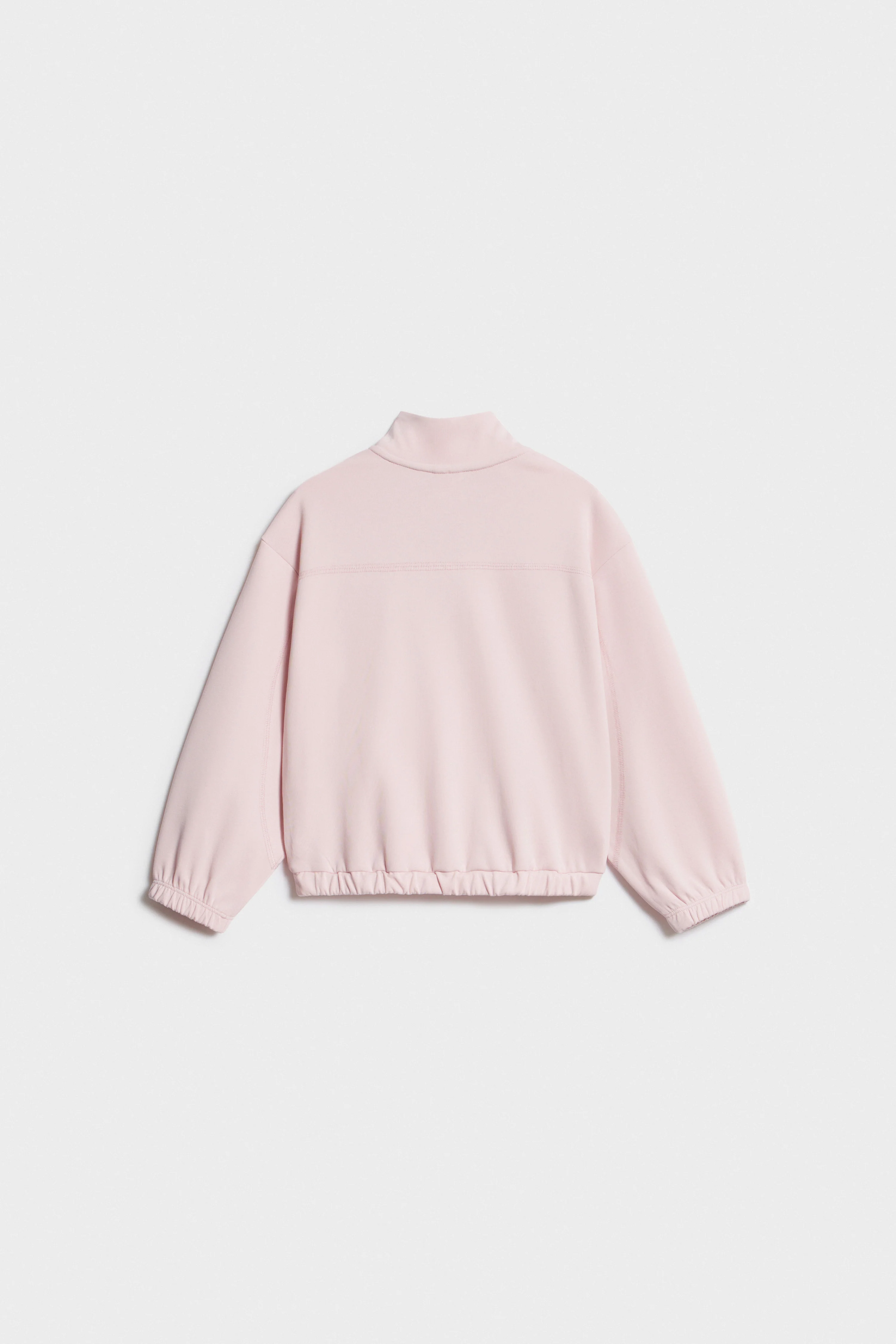 ZIP-TOP INTERLOCK SWEATSHIRT - Image 5