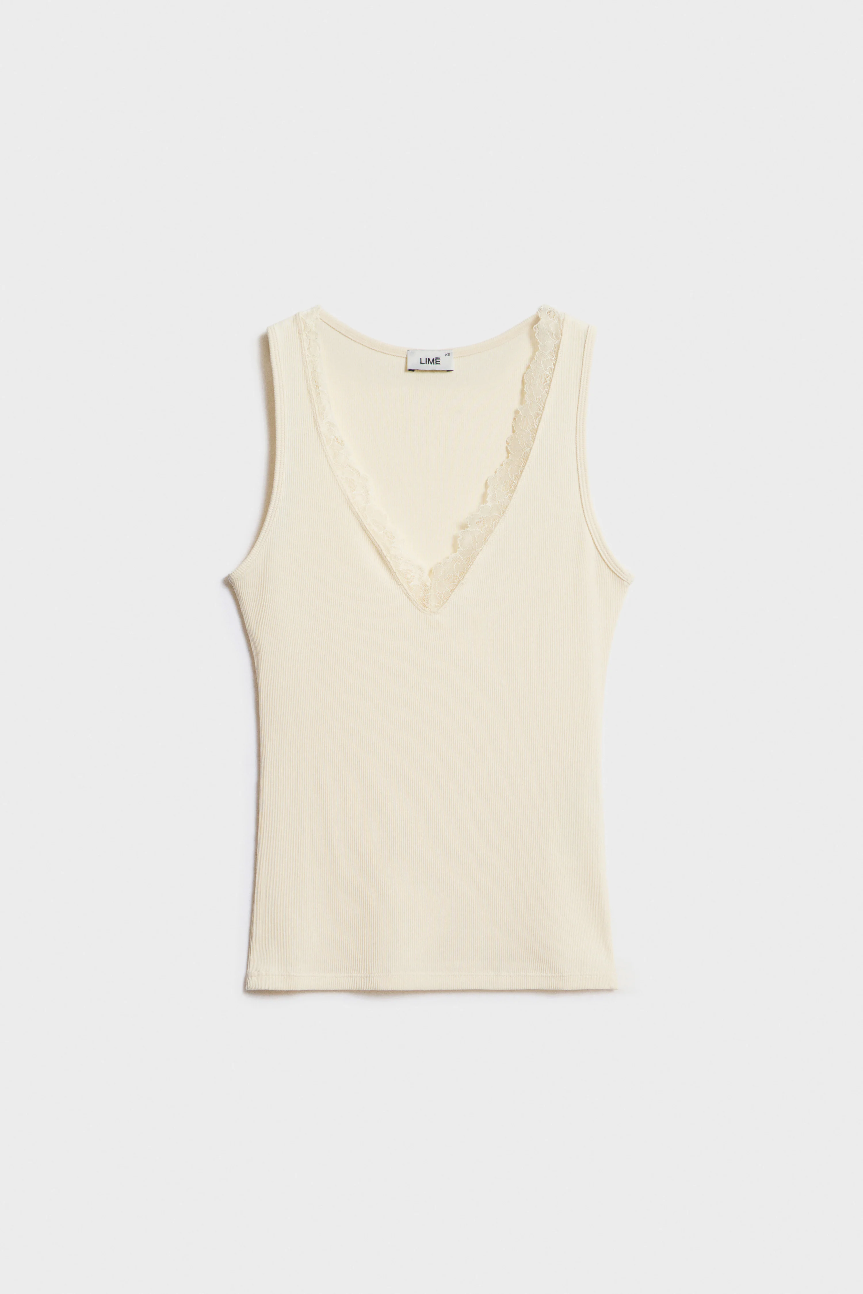 LACE-TRIMMED NODAL TOP - Image 5