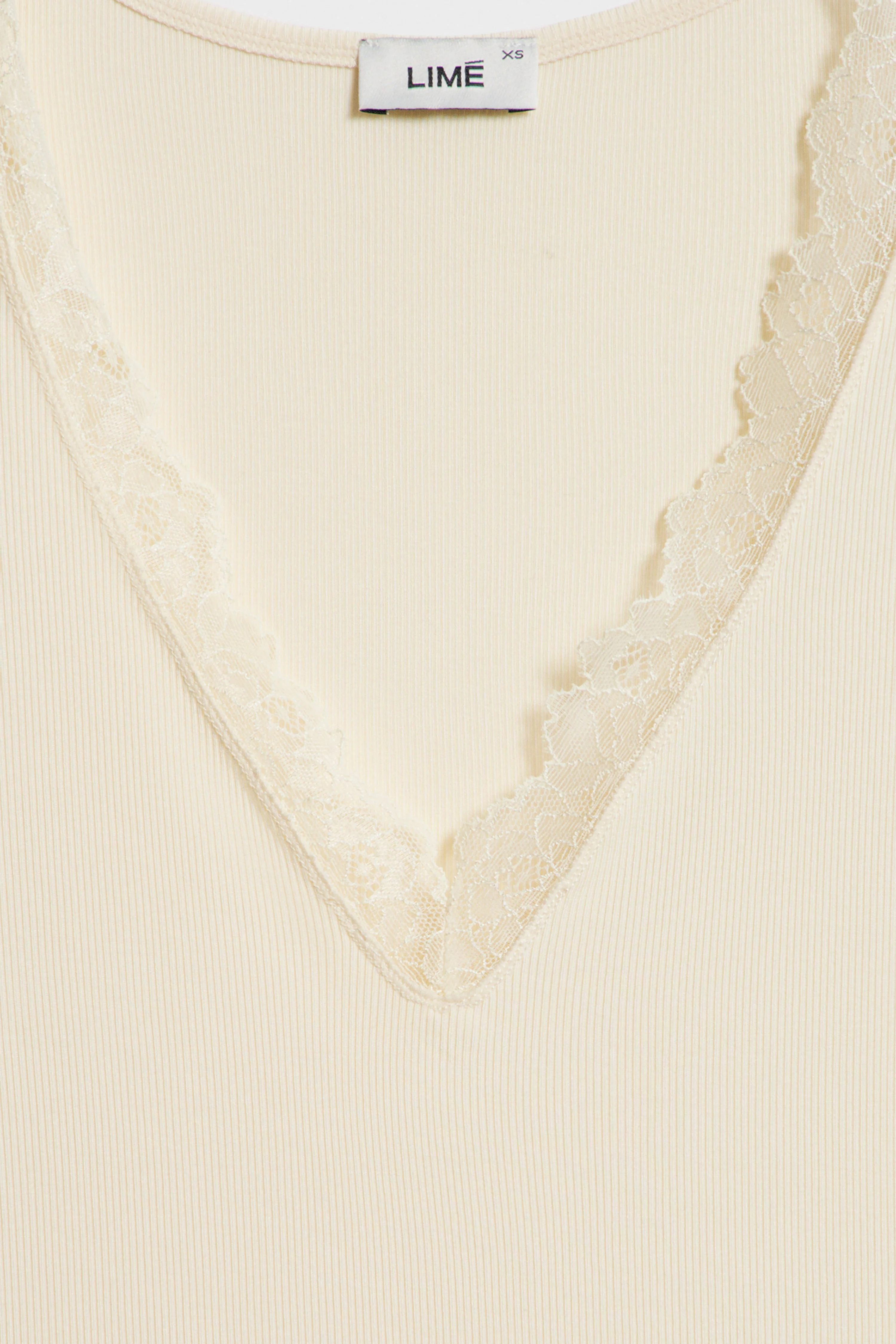 LACE-TRIMMED NODAL TOP - Image 7