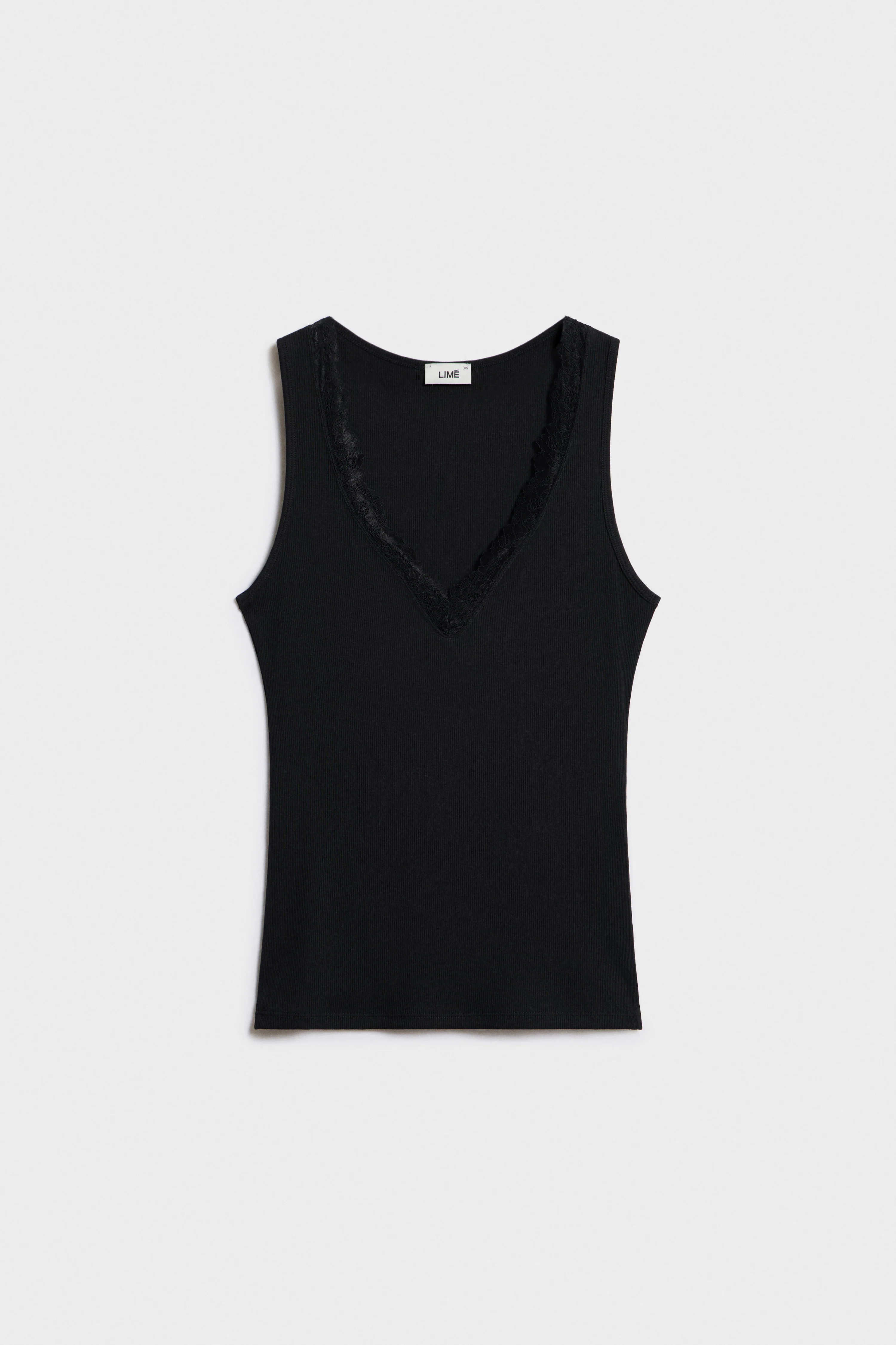 LACE-TRIMMED NODAL TOP - Image 4