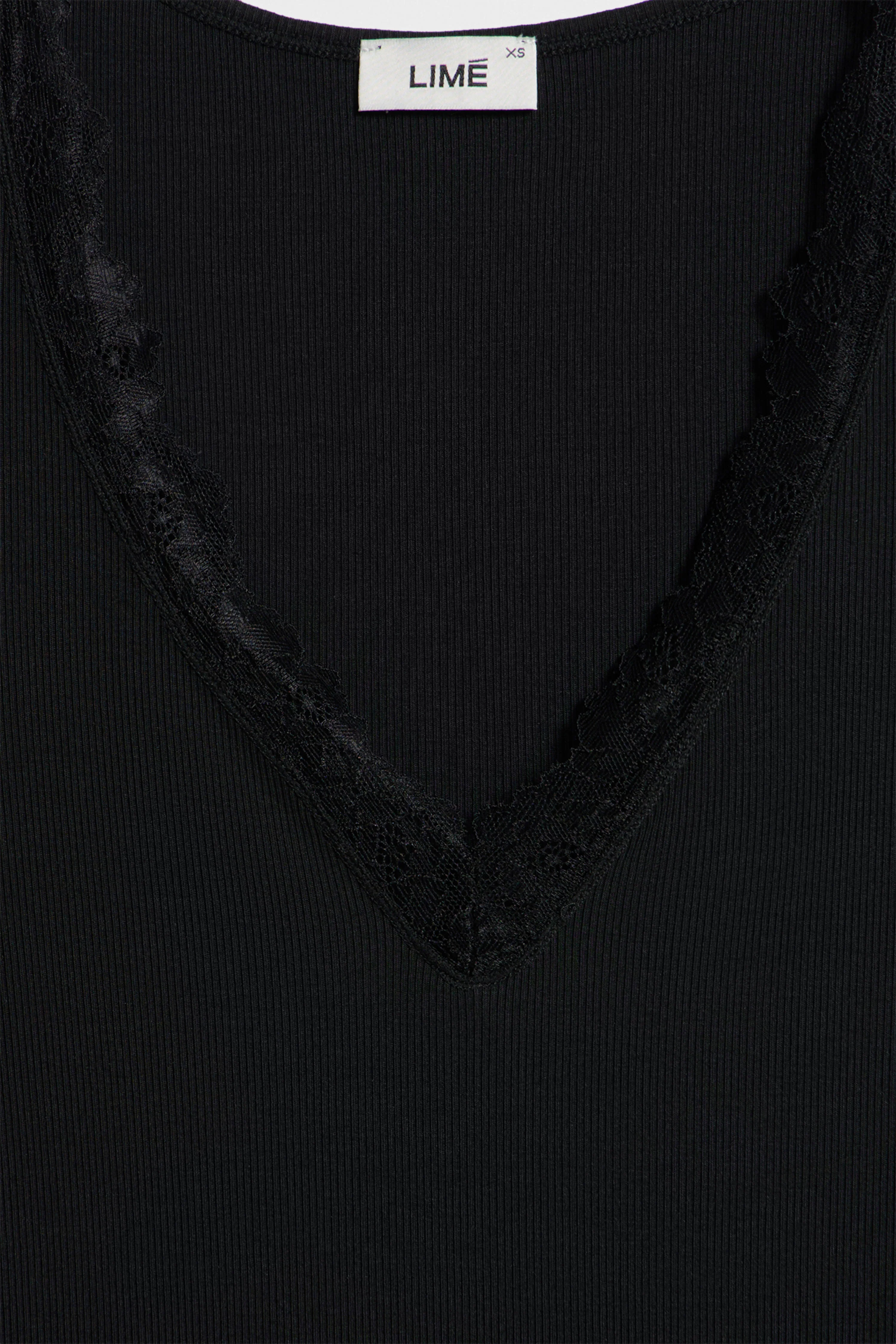 LACE-TRIMMED NODAL TOP - Image 6